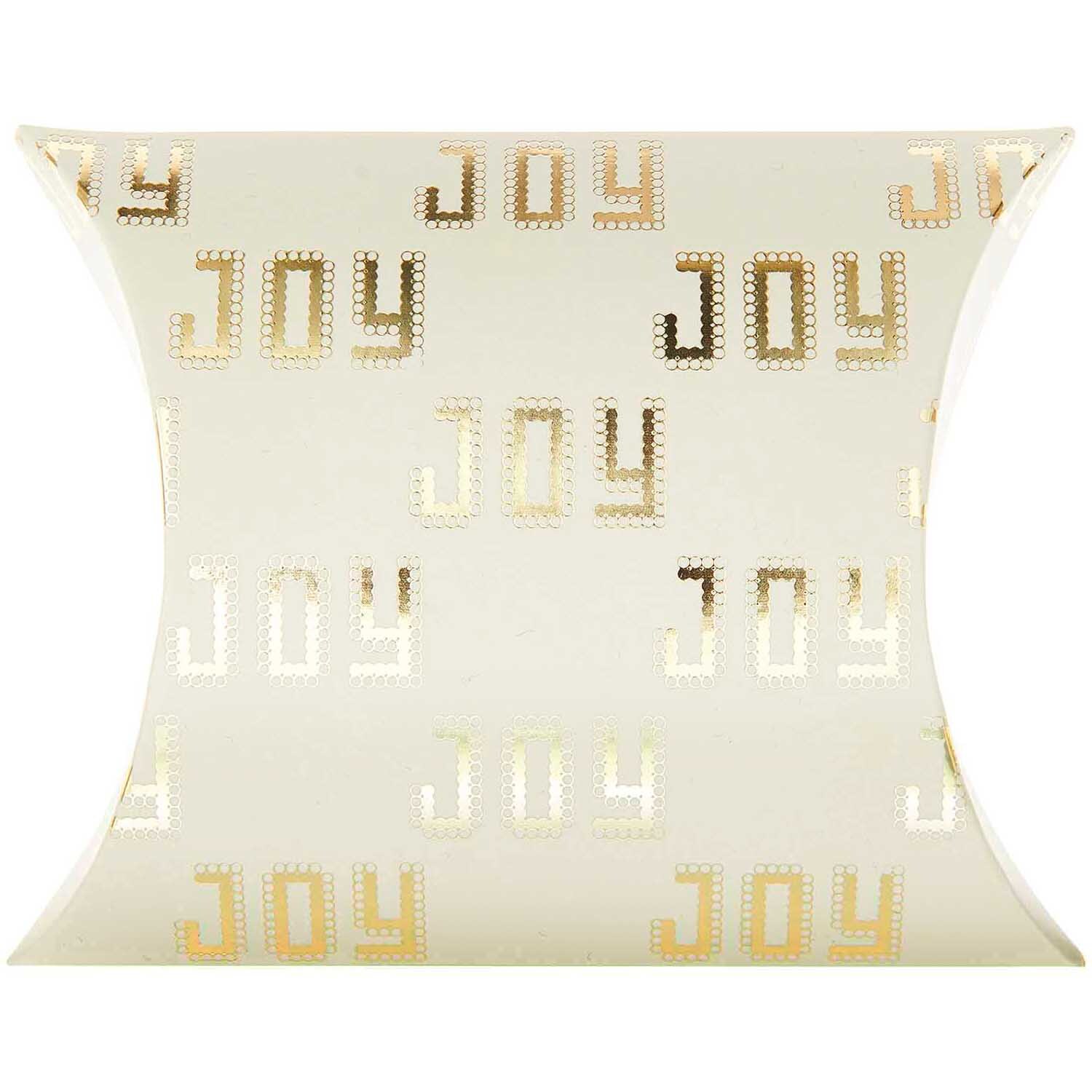 Paper Poetry Geschenkschachteln I love Christmas 10x15cm 4 Stück von Rico Design Paper Poetry Geschenkschachteln mit goldenen "Joy"-Schriftzügen, ideal für festliche Anlässe. Marke: Rico Design.