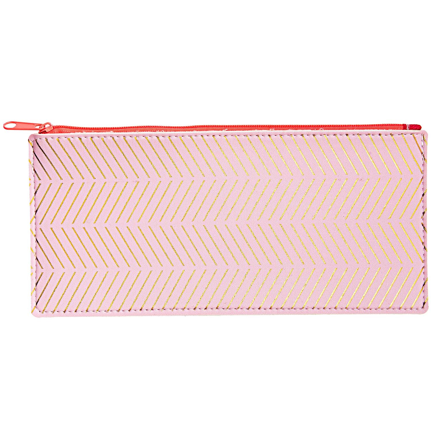 Etui 0,5x10x21,5cm Farbe Rosa/Gold von Rico Design