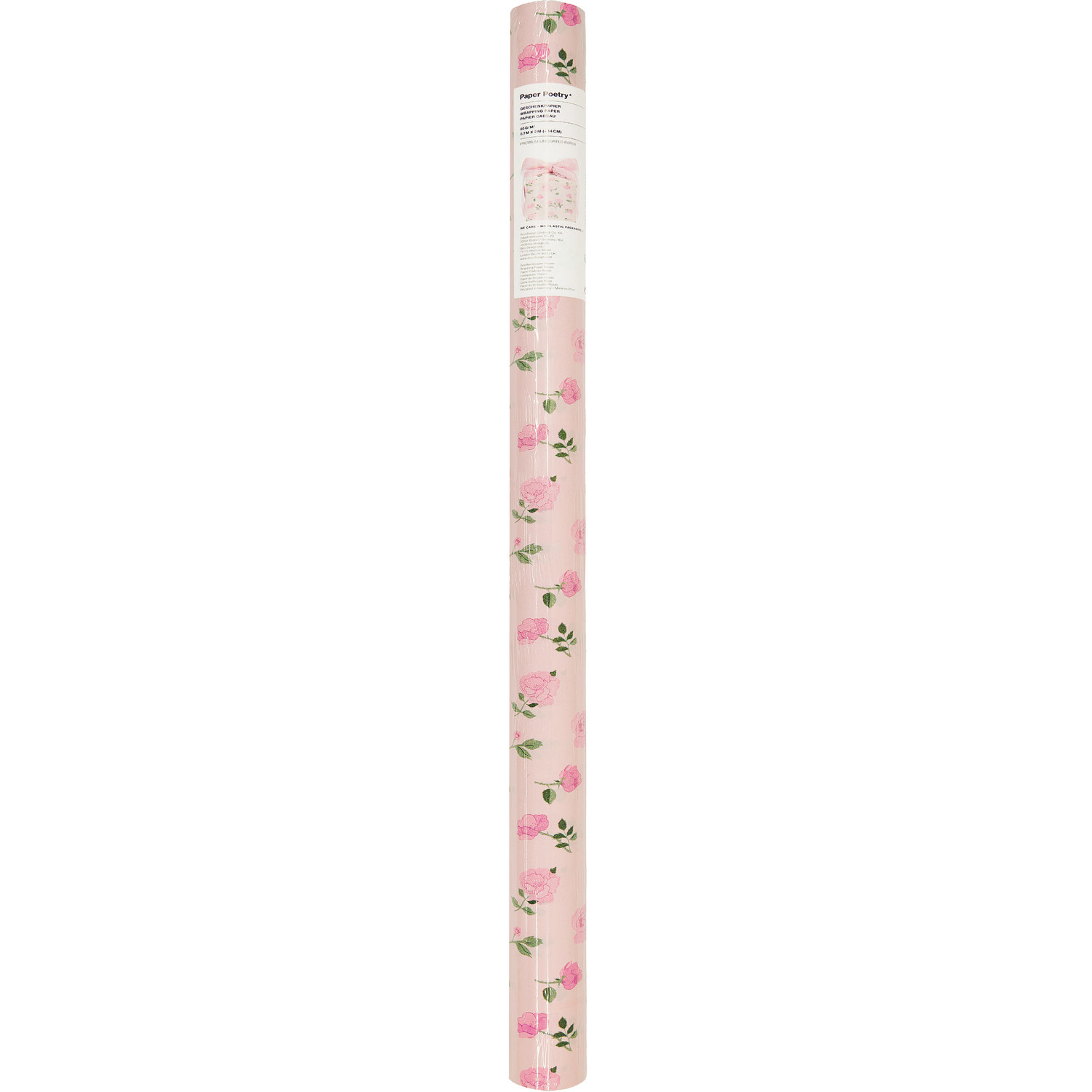 Geschenkpapier Rosen  200x70cm 80g/m² von Rico Design