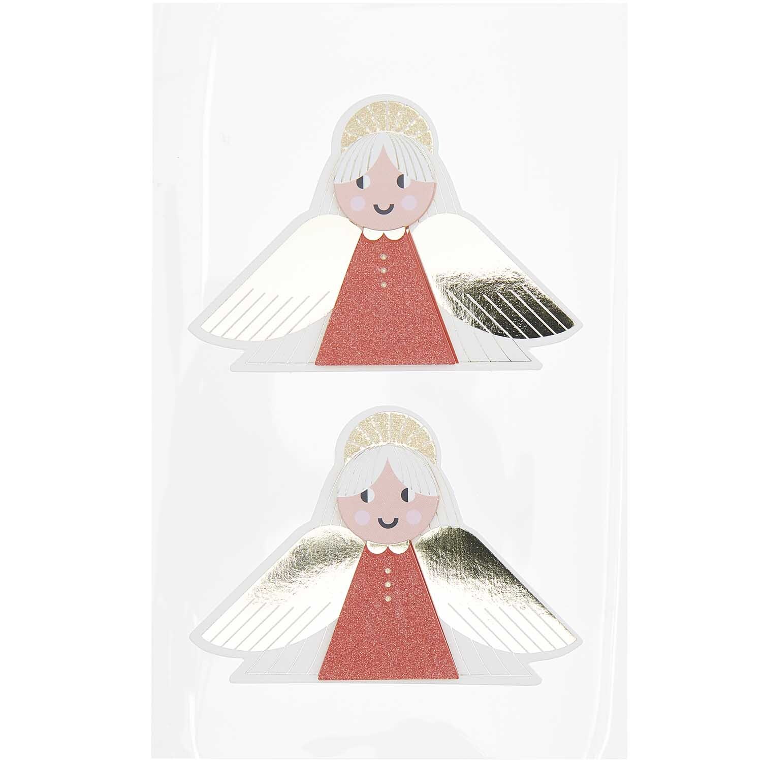 Paper Poetry 3D Sticker Engel 1 Blatt von Rico Design
