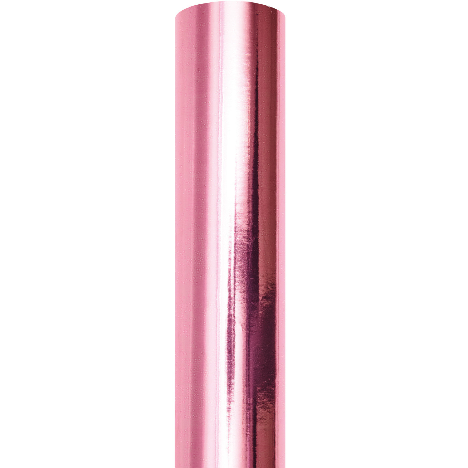 Geschenkpapier Metallic, Rico Design: Rolle in glänzendem Pink, 70cm x 2m, 80g/m². Ideal für stilvolle Verpackungen.