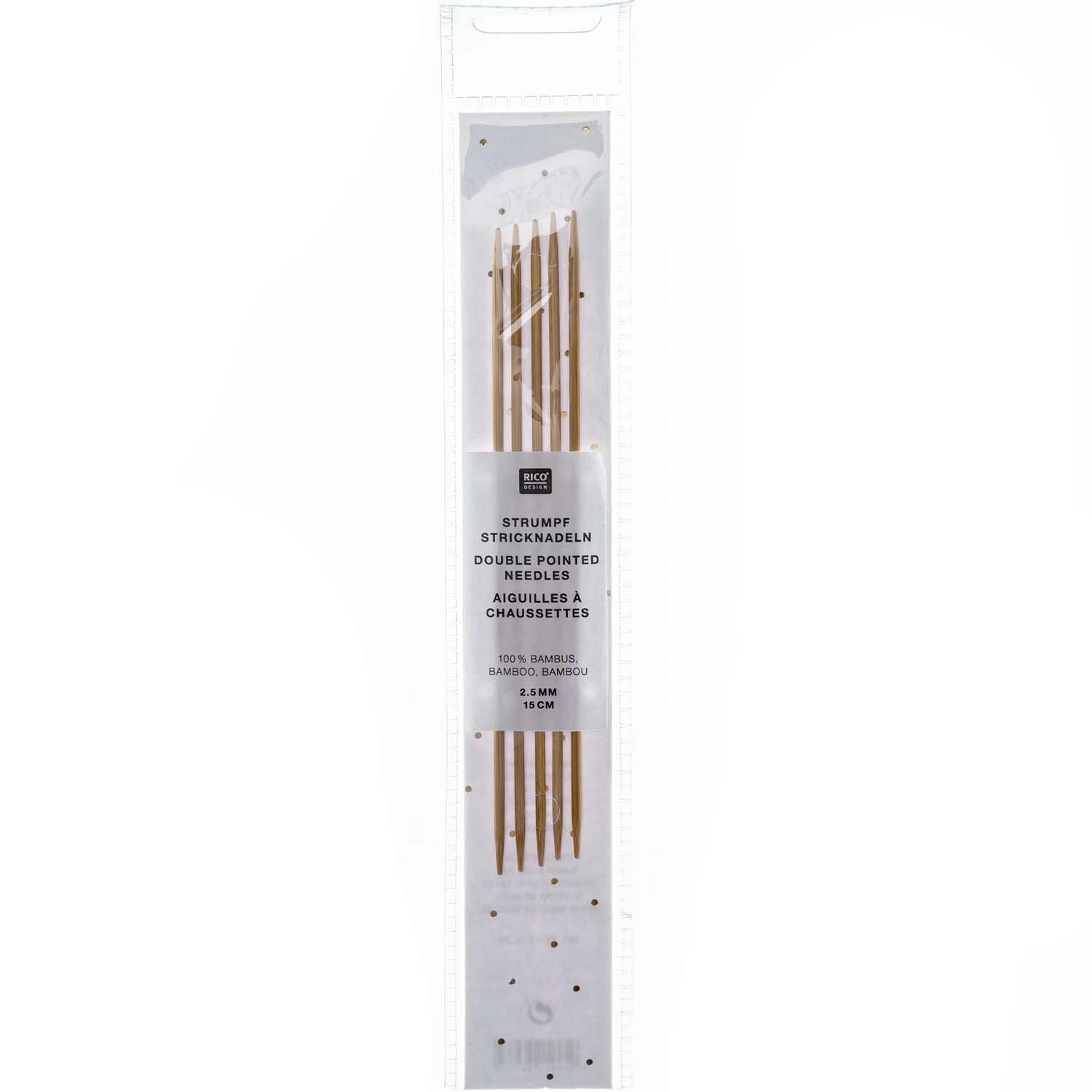 Needle set 15cm bamboo