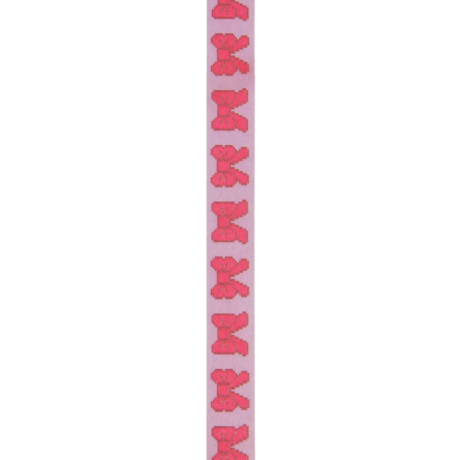 Paper Poetry Tape Schleifen Flieder/Rosa 1,5cm 10m von Rico Design Paper Poetry Tape Schleifen Flieder/Rosa, 1,5cm x 10m, mit rosa Schleifenmuster auf fliederfarbenem Hintergrund. Ideal für kreative Projekte.