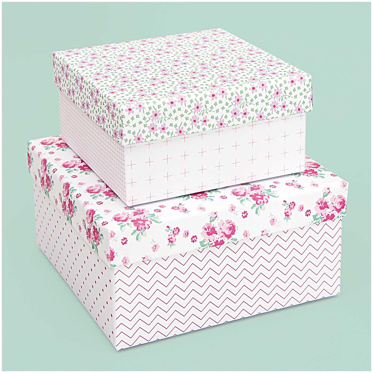 Quadratbox natur Größe 5x5x2,5 cm von Rico Design Quadratbox natur Größe 5x5x2,5 cm von Rico Design