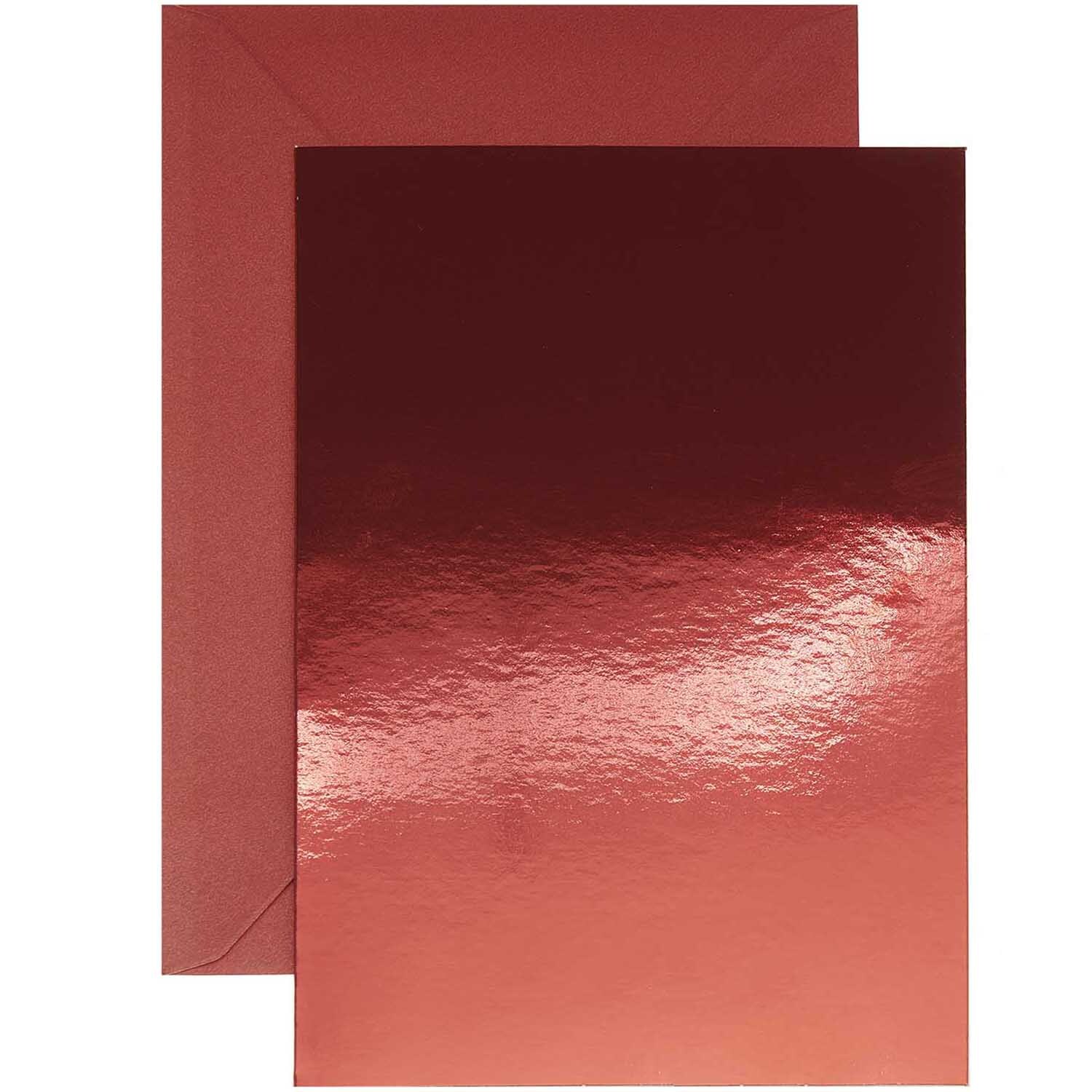 Paper Poetry Kartenset Spiegelkarton rot B6 20-teilig von Rico Design Paper Poetry Kartenset Spiegelkarton B6, 20-teilig. Rotes Set mit glänzendem Finish von Rico Design.