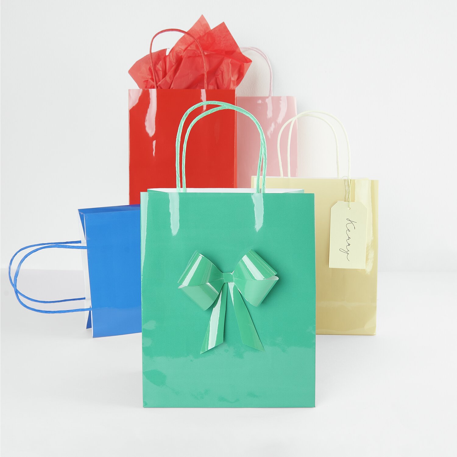 Papiertüten Set Magic Rainbow M 5 Stück von Rico Design