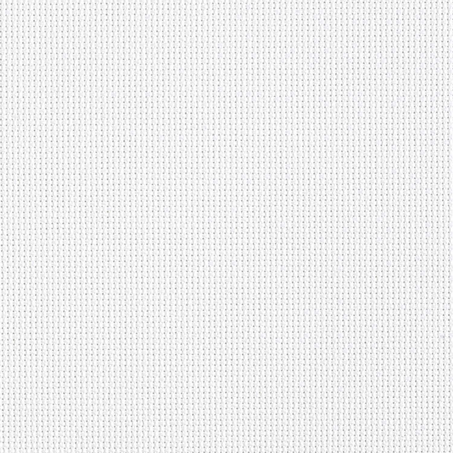 Zählstoff Aida mit 6,4 Stichen pro cm, ideal für Stickarbeiten. Hochwertiges Material von Rico Design in Weiß. Perfekt für kreative Projekte.