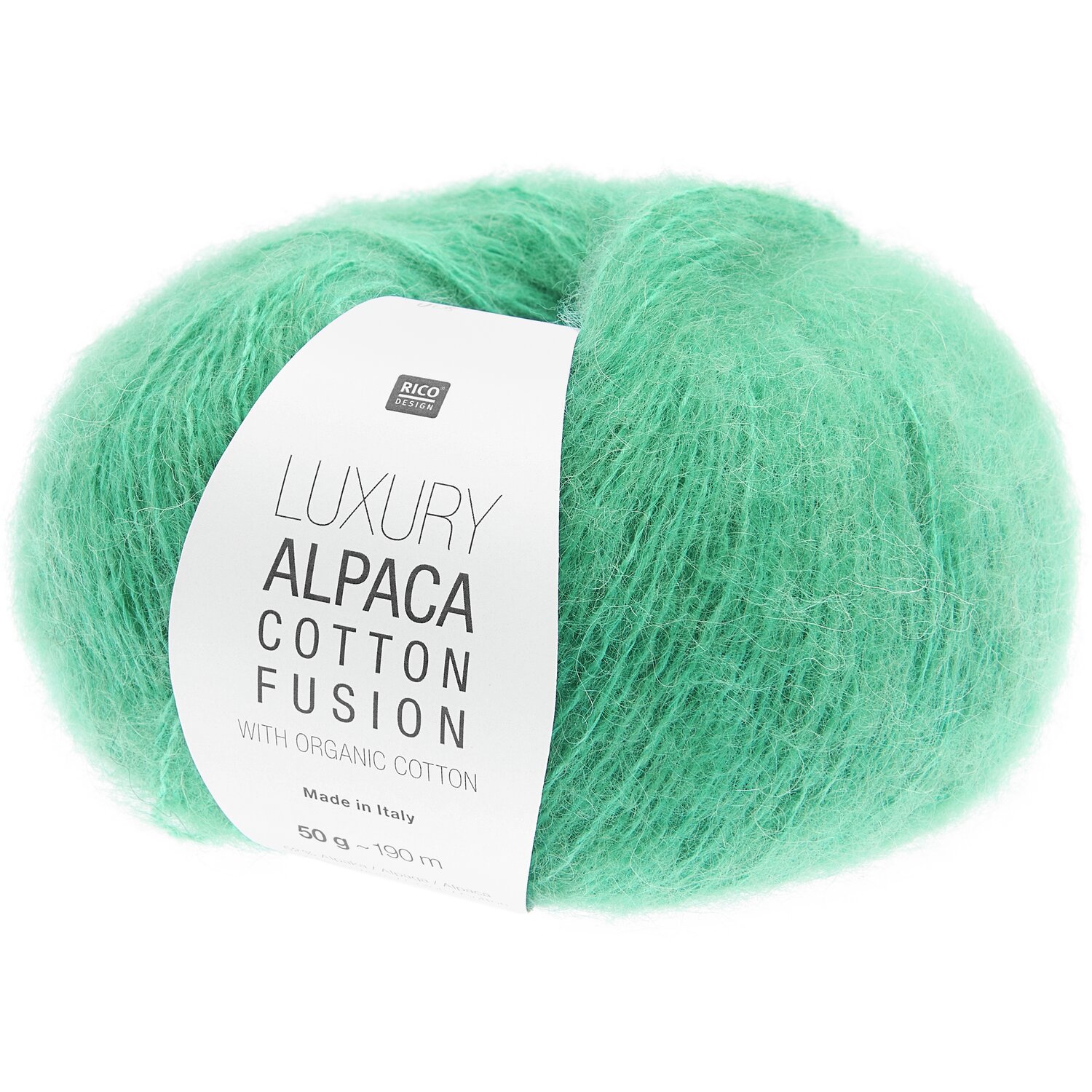 Luxe Alpaca Cotton Fusion 50g 190m Couleur Turquoise from Rico Design Luxe Alpaca Cotton Fusion 50g 190m Couleur Turquoise from Rico Design