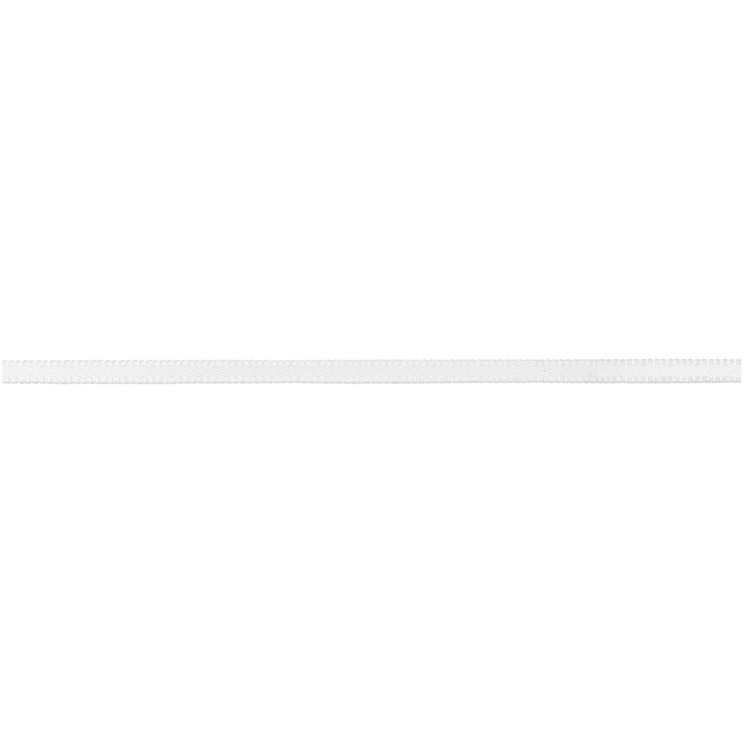 Paper Poetry Satinband 3mm 3m Farbe Off-White von Rico Design Paper Poetry Satinband von Rico Design in Off-White, 3 mm breit und 3 m lang, auf weißem Hintergrund.