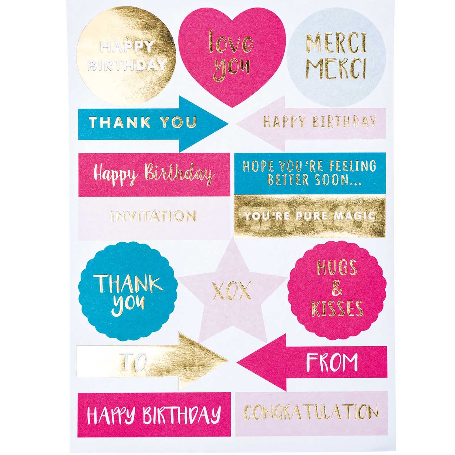 Paper Poetry Grußkartenset Hygge Flowers von Rico Design