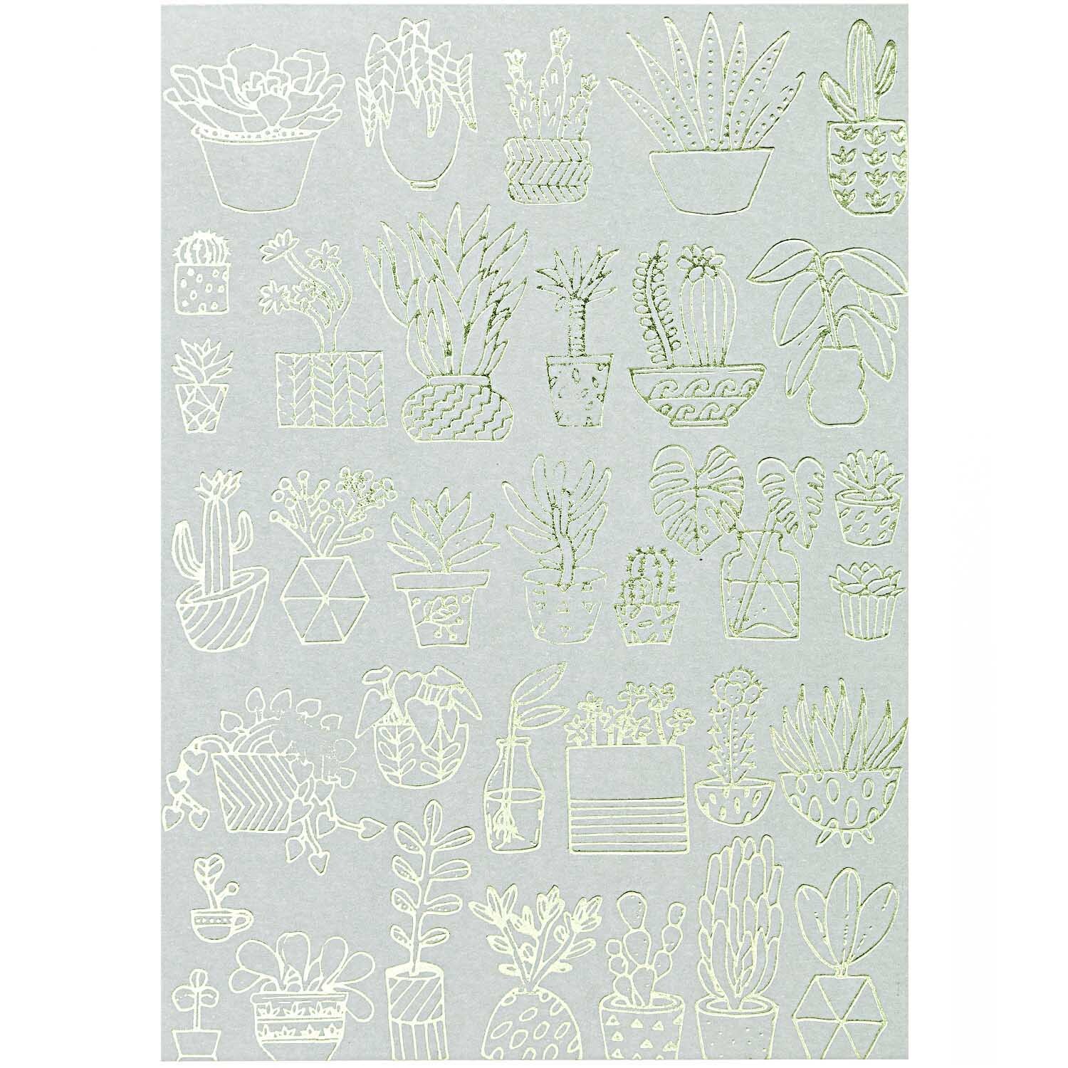 Paper Poetry Postkartenblock Hygge Plants 12,5x17,6cm von Rico Design Paper Poetry Postkartenblock zeigt stilisierte Pflanzenzeichnungen auf einem mehrfarbigen Hintergrund. Ideal für kreative Projekte.