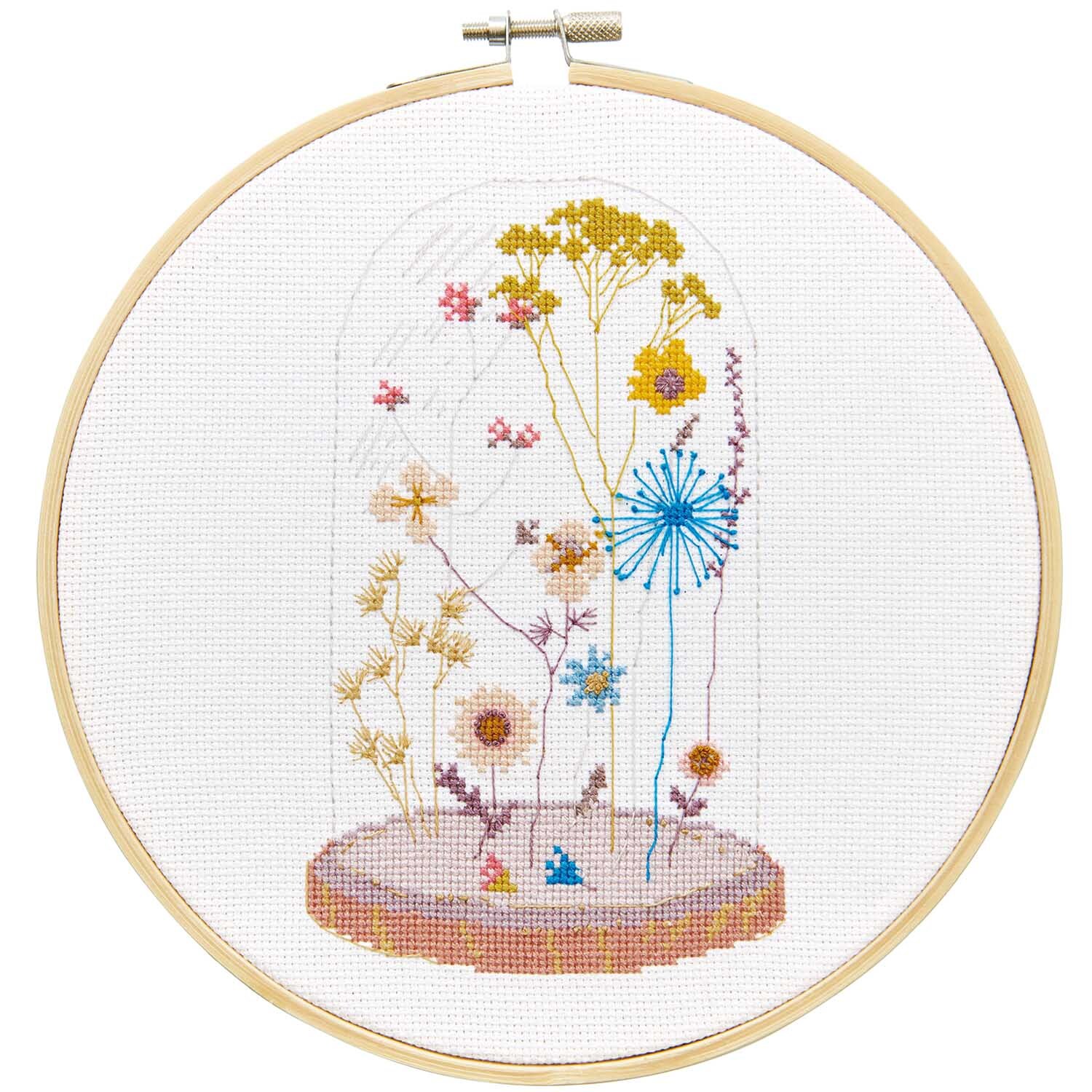 Paquet à broder Cloche en verre Ø 20cm  from Rico Design