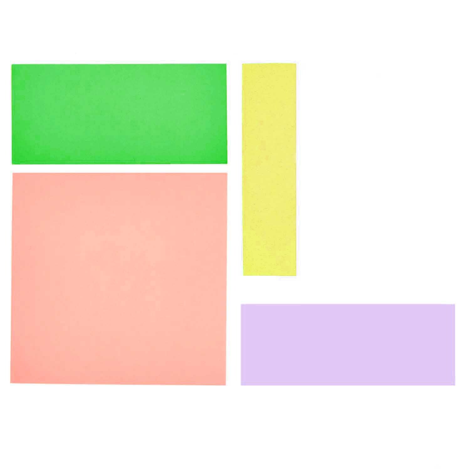 Paper Poetry Haftnotizen neon 4x100 Blatt von Rico Design