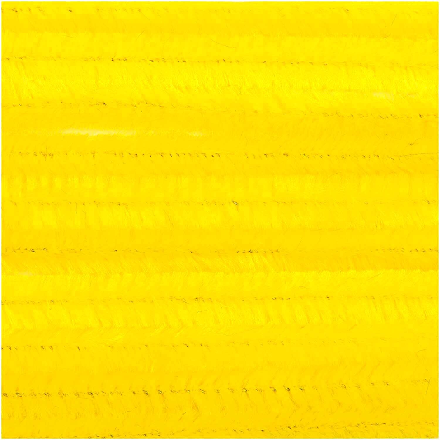Chenilledraht 50cm 10 Stück Farbe Gelb von Rico Design Chenilledraht 50cm 10 Stück von Rico Design in leuchtendem Gelb, ideal für kreative Bastelprojekte.