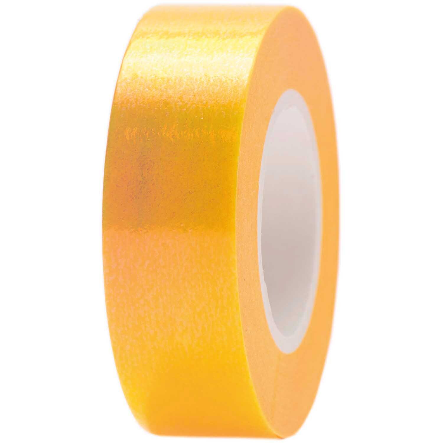 Paper Poetry Tape irisierend 15mm 10m Farbe Orange von Rico Design Paper Poetry Tape irisierend 15mm 10m in leuchtendem Orange von Rico Design, ideal für kreative Bastelprojekte.