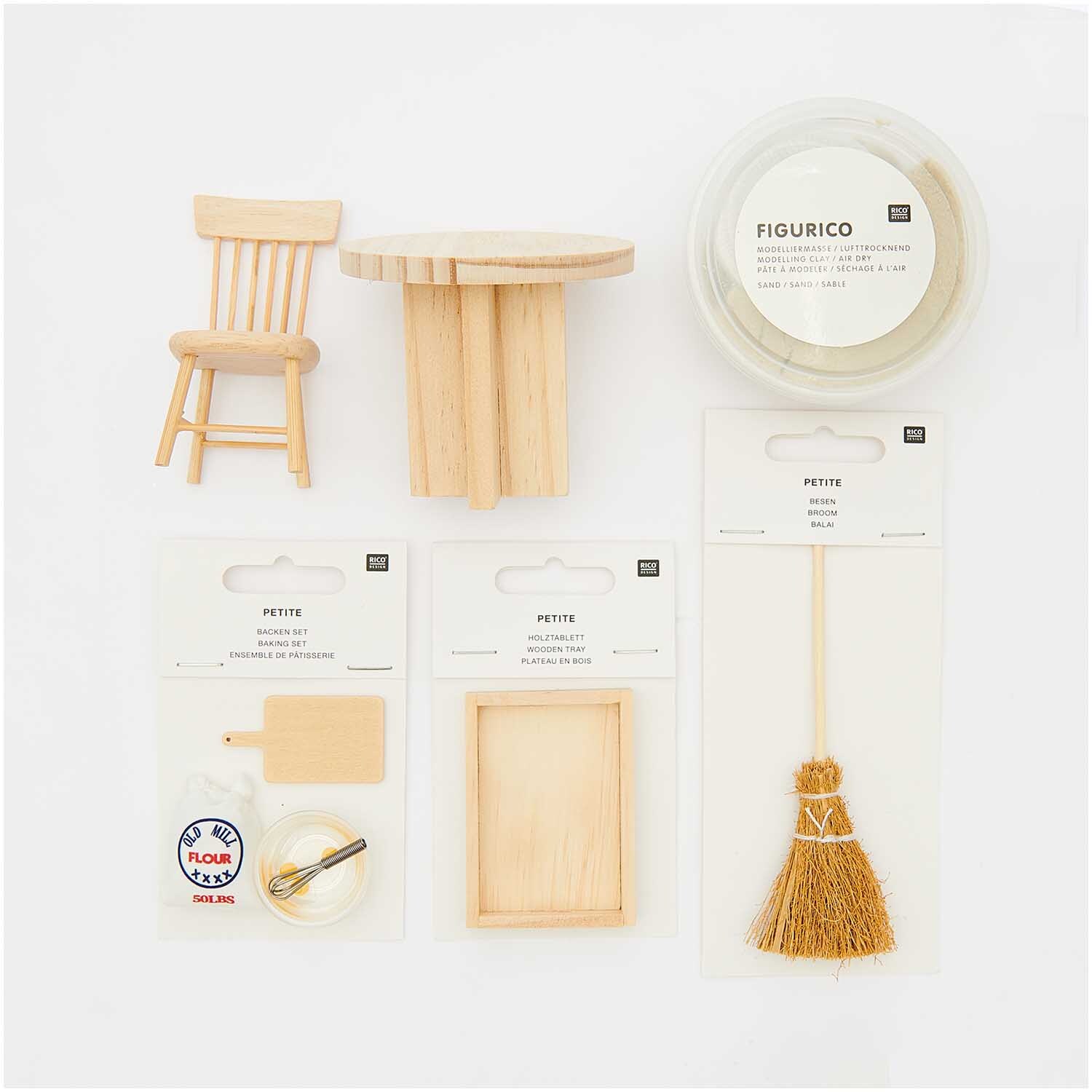 Wichtelwelt Deko Set Backen von Rico Design