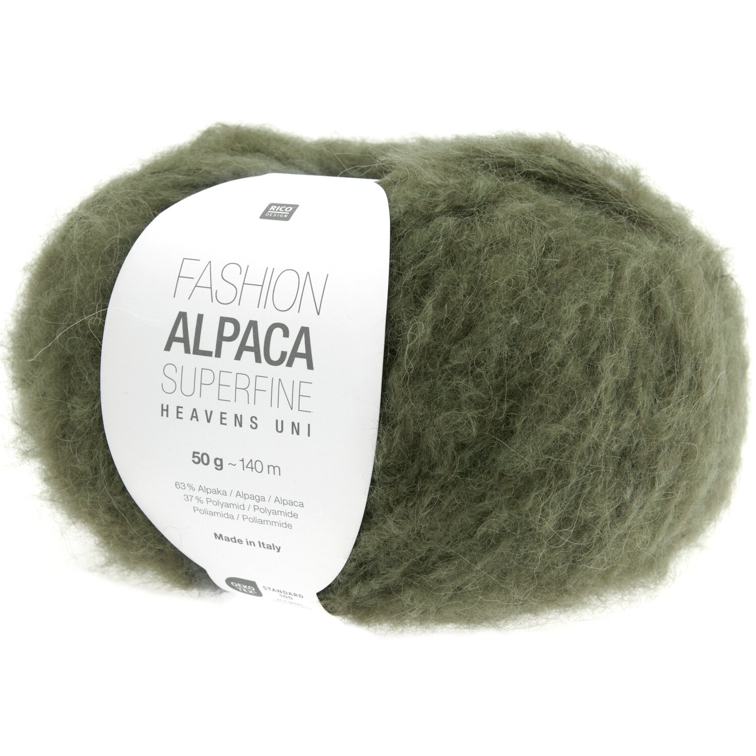Fashion Alpaca Superfine Heavens Uni 50g 140m Couleur Olive from Rico Design Fashion Alpaca Superfine Heavens Uni 50g 140m Couleur Olive from Rico Design