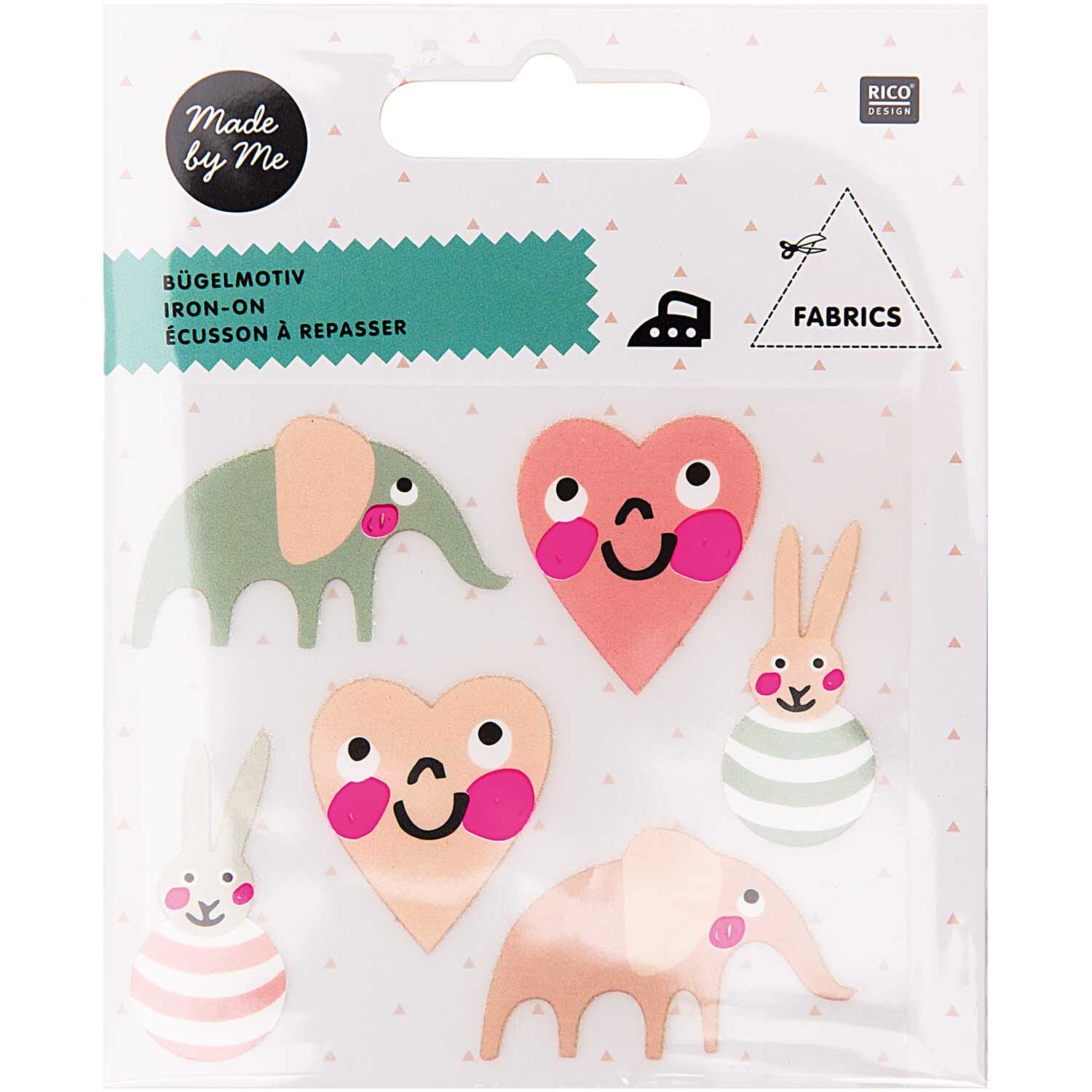 Bügelmotive Baby Girl 6 Stück von Rico Design