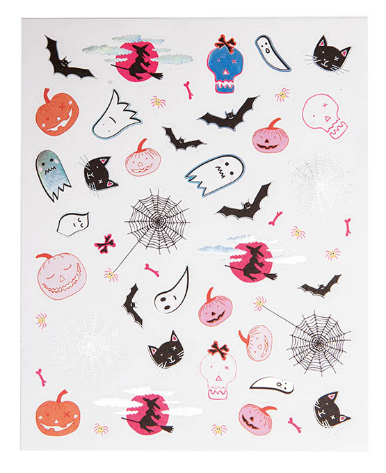 Paper Poetry Sticker Halloween 260 Stück von Rico Design Paper Poetry Sticker Halloween 260 Stück mit bunten Geistern, Kürbissen und Spinnenweben von Rico Design.