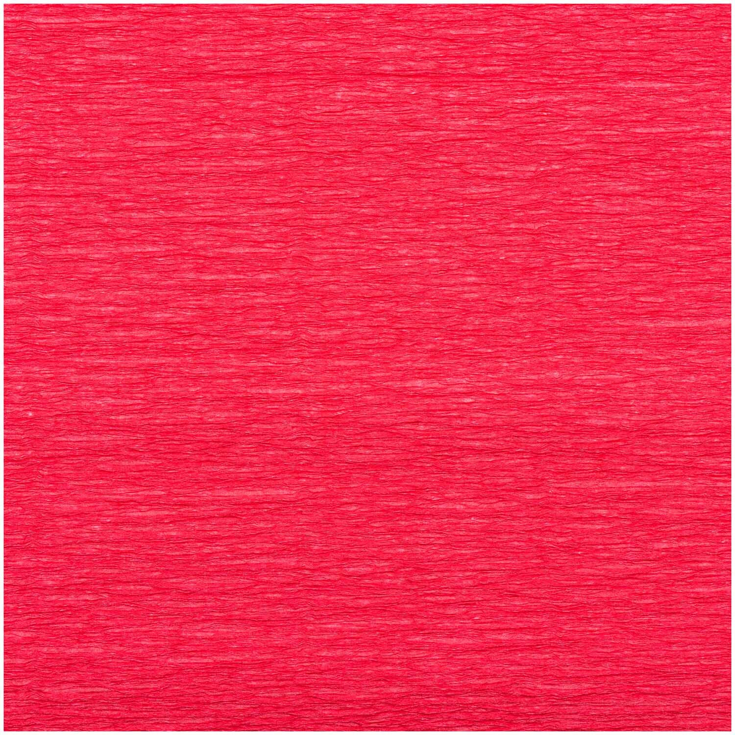 Floristenkrepp 50x250cm von Rico Design in leuchtendem Rot, ideal für kreative Bastelprojekte.