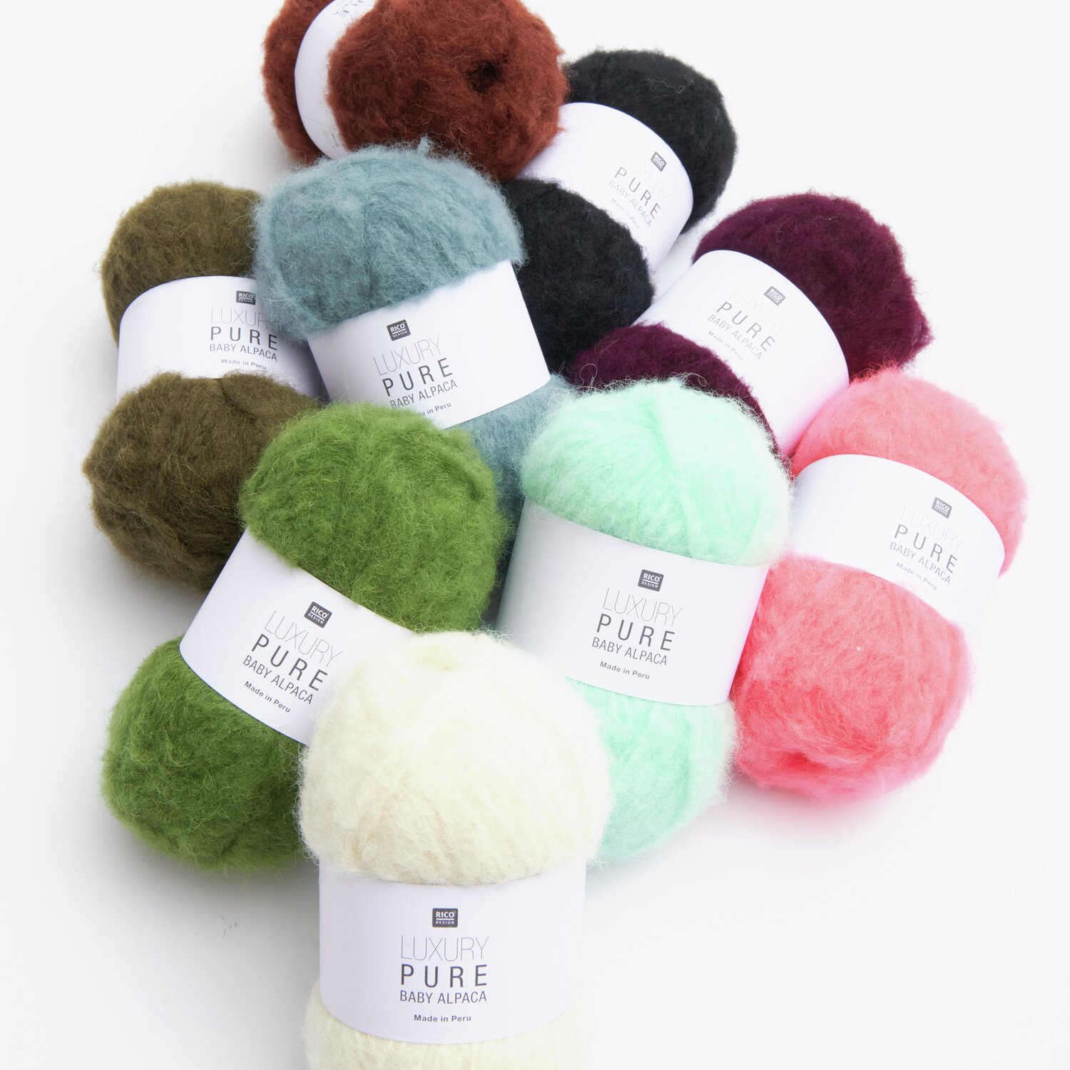 Luxe Pure Baby Alpaca 50g 150m Couleur Crème from Rico Design Luxe Pure Baby Alpaca 50g 150m Couleur Crème from Rico Design