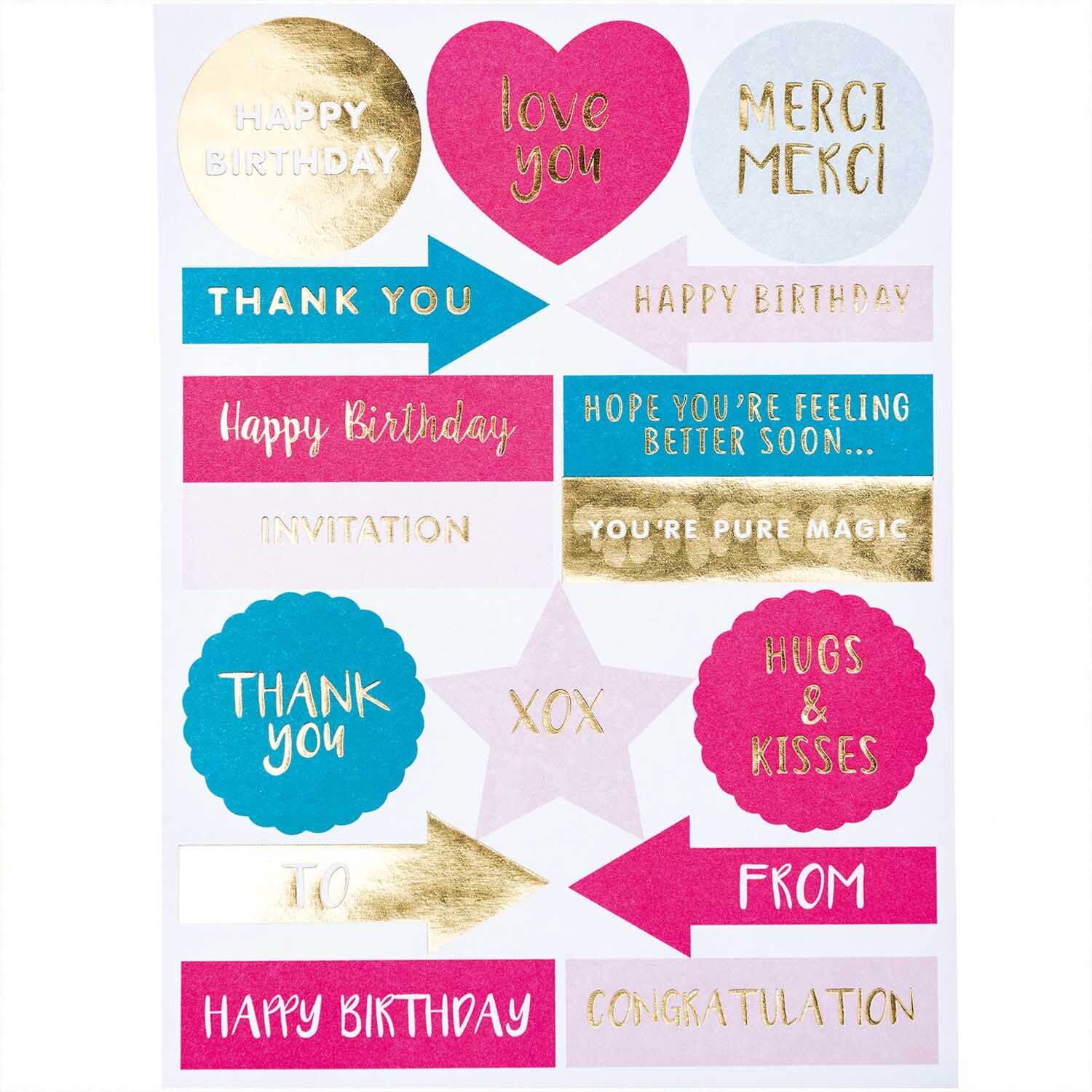Paper Poetry Grußkartenset Wonderland Hasen von Rico Design