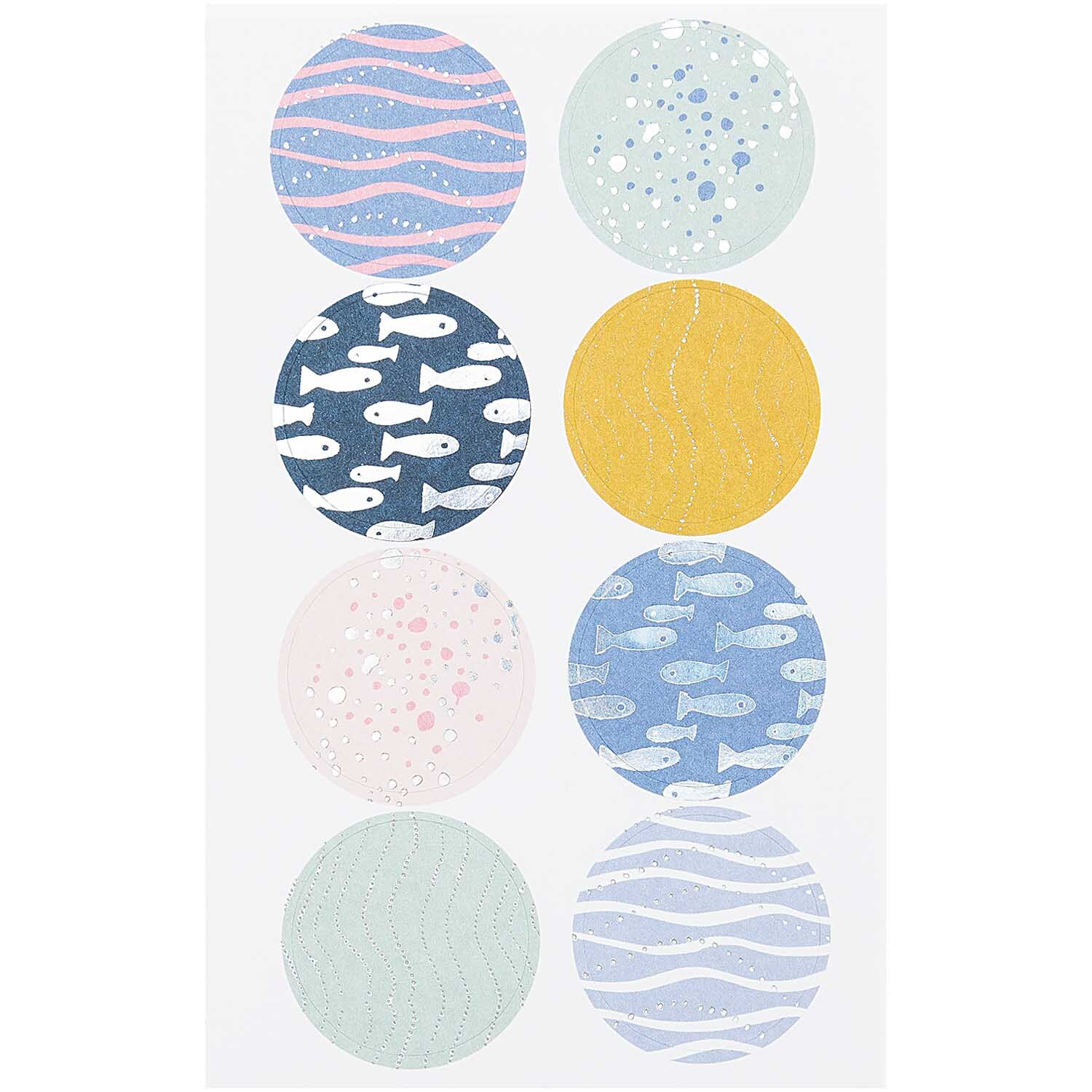 Paper Poetry Sticker Fische 80 Stück von Rico Design Paper Poetry Sticker Fische 80 Stück von Rico Design. Runde Sticker mit Fischmotiven in verschiedenen Farben.