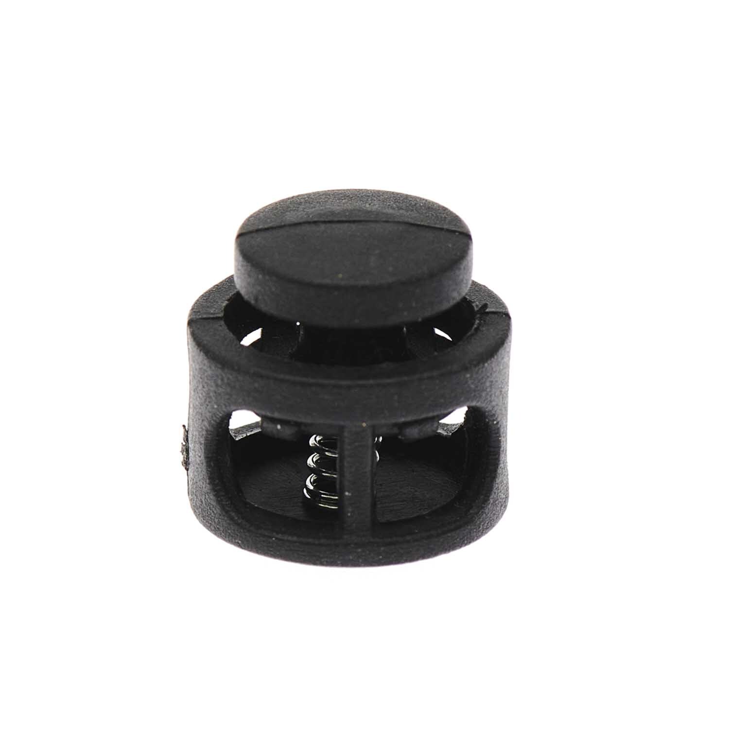 itoshii - Ponii Beads Verschlüsse 14x9mm 6 Stück Farbe Schwarz von Rico Design itoshii - Ponii Beads Verschlüsse, 14x9mm, 6 Stück. Schwarzer Verschluss von Rico Design, zylindrische Form.