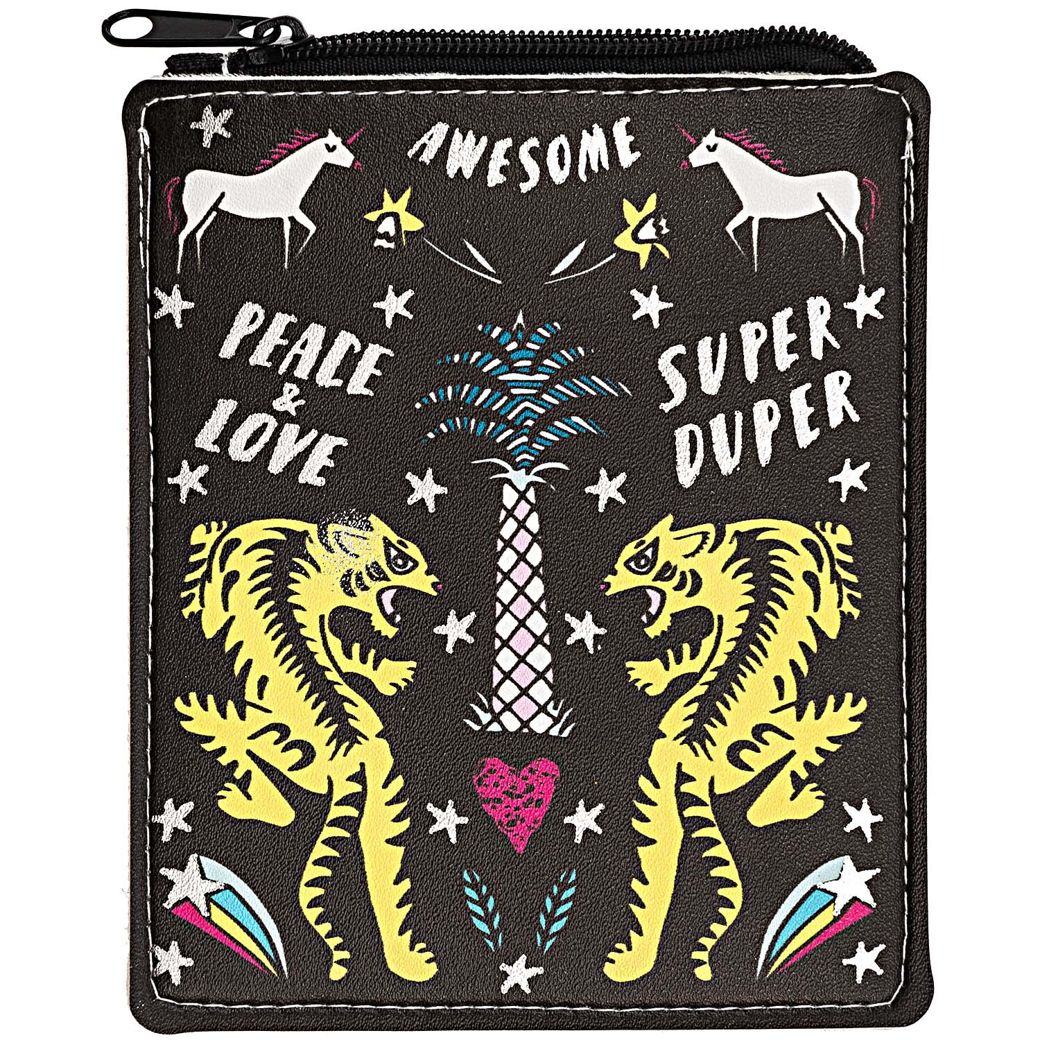 Paper Poetry Geldbeutel Wonderland schwarz 0,5x10x12cm von Rico Design