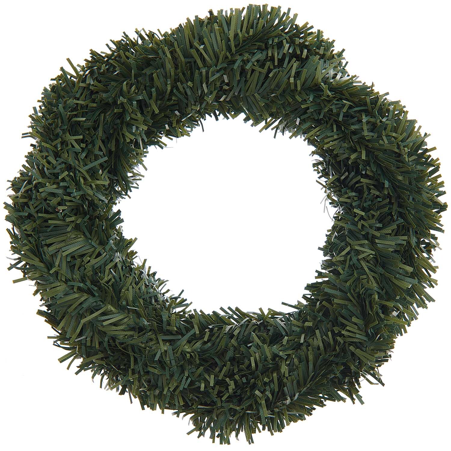 Tannengirlande grün Ø 2cm 2,5m von Rico Design, ideal für festliche Dekorationen, zeigt dichte, realistische Nadeln.