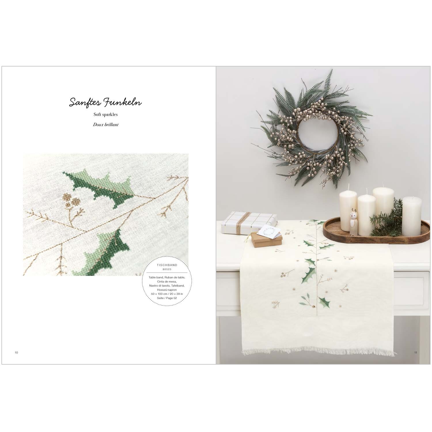 Livret de broderie Christmas is in the air nr. 172 from Rico Design