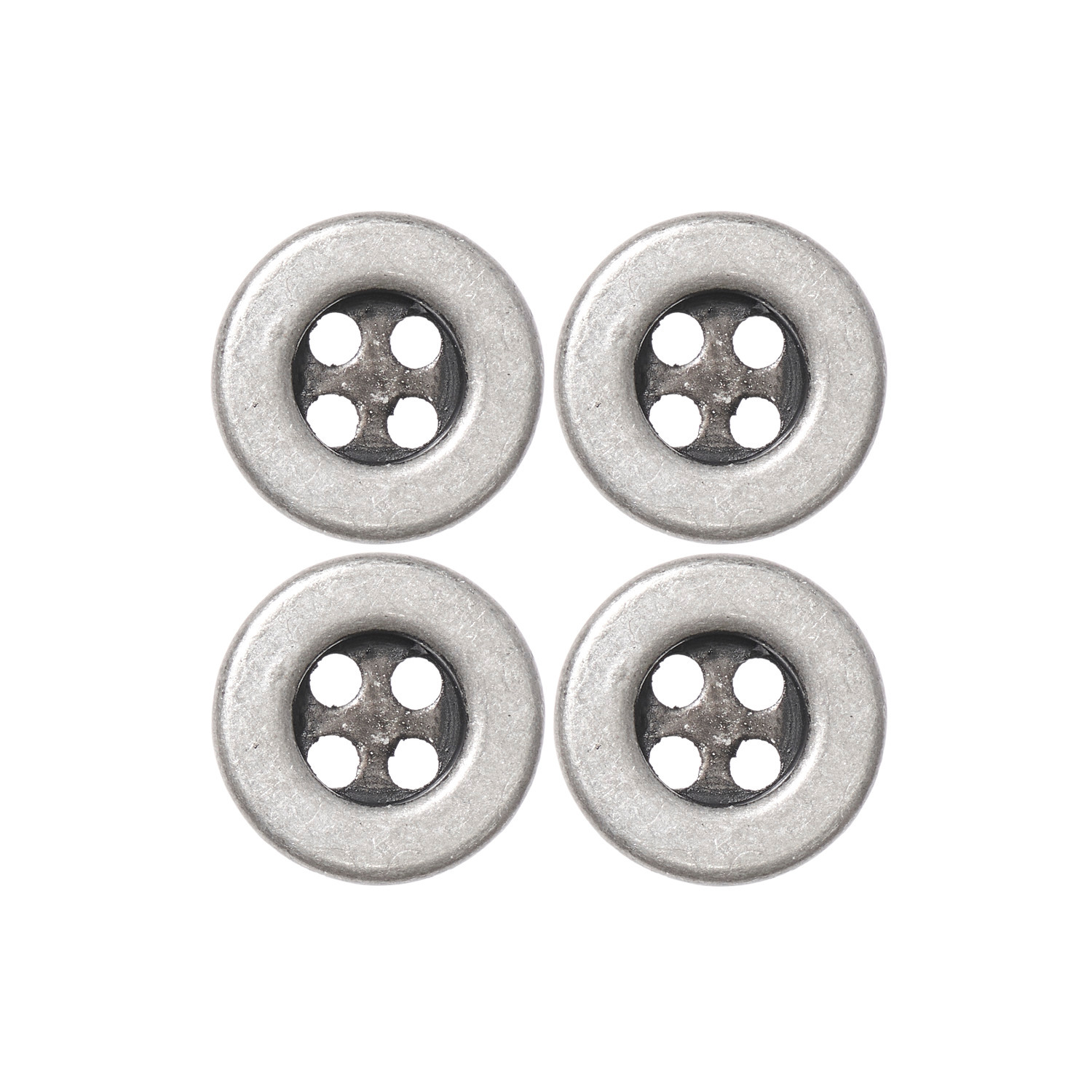 Traditional buttons flat