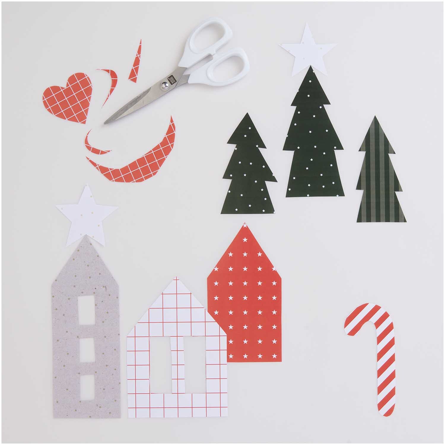 Paper Poetry Motivpapierblock I love Christmas classic 30 Blatt von Rico Design Paper Poetry Motivpapierblock I love Christmas classic: Bunte Papierformen, Schere.