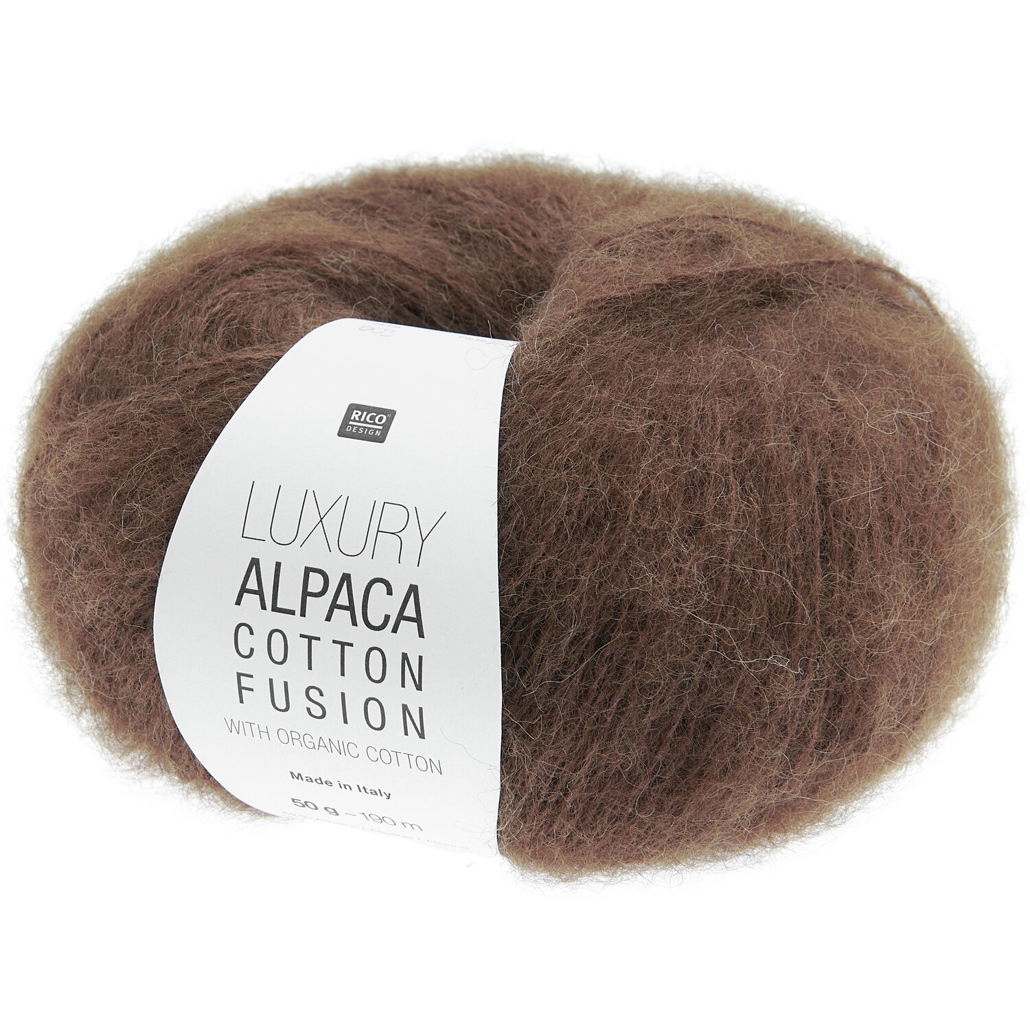 Luxe Alpaca Cotton Fusion 50g 190m Couleur Nougat from Rico Design Luxe Alpaca Cotton Fusion 50g 190m Couleur Nougat from Rico Design