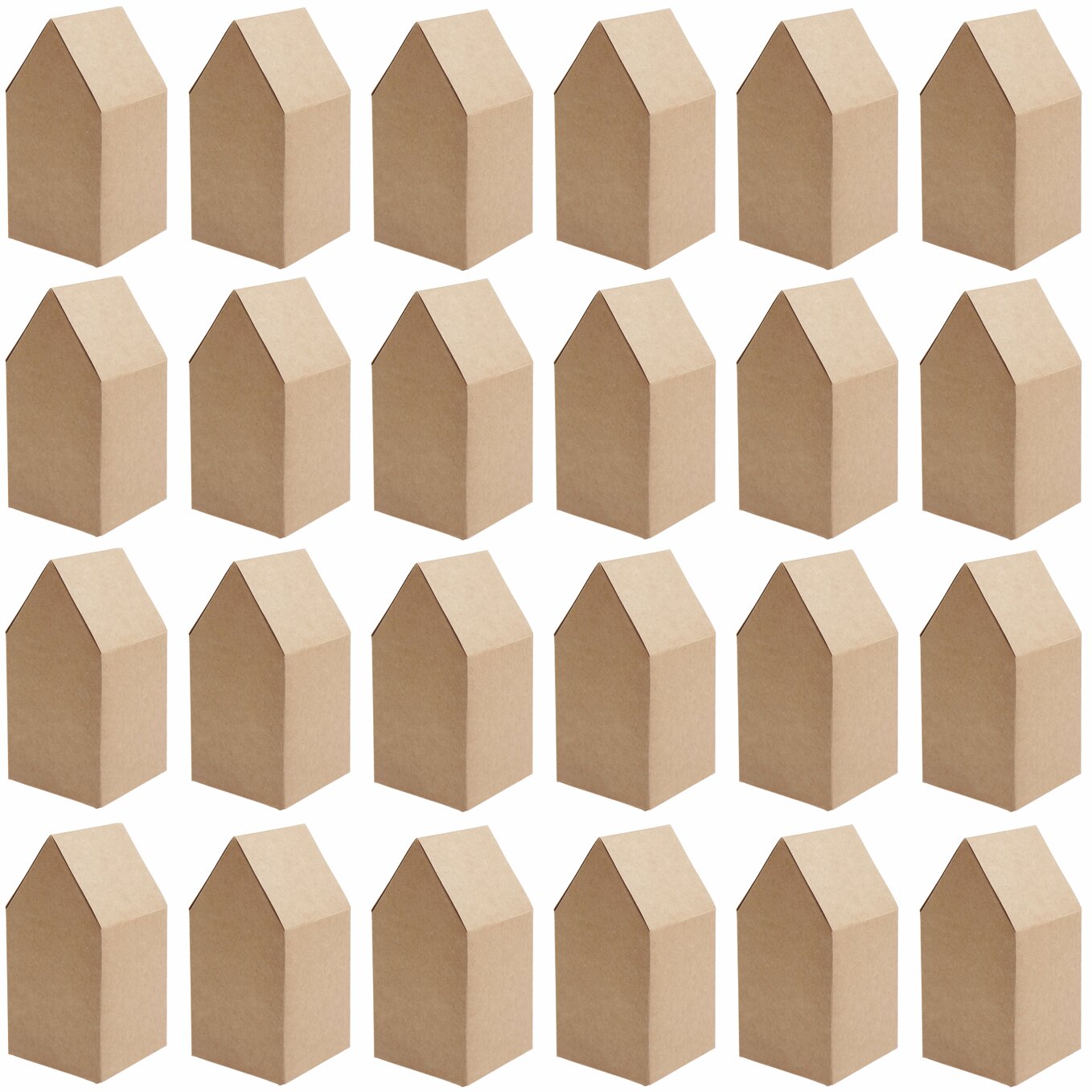 Paper Poetry Papphäuser vorgestanzt 15x7,5x7,5cm 24 Stück Farbe Kraftpapier von Rico Design Paper Poetry Papphäuser vorgestanzt aus Kraftpapier, 24 Stück, 15x7,5x7,5cm, von Rico Design. Ideal für kreative Bastelprojekte.