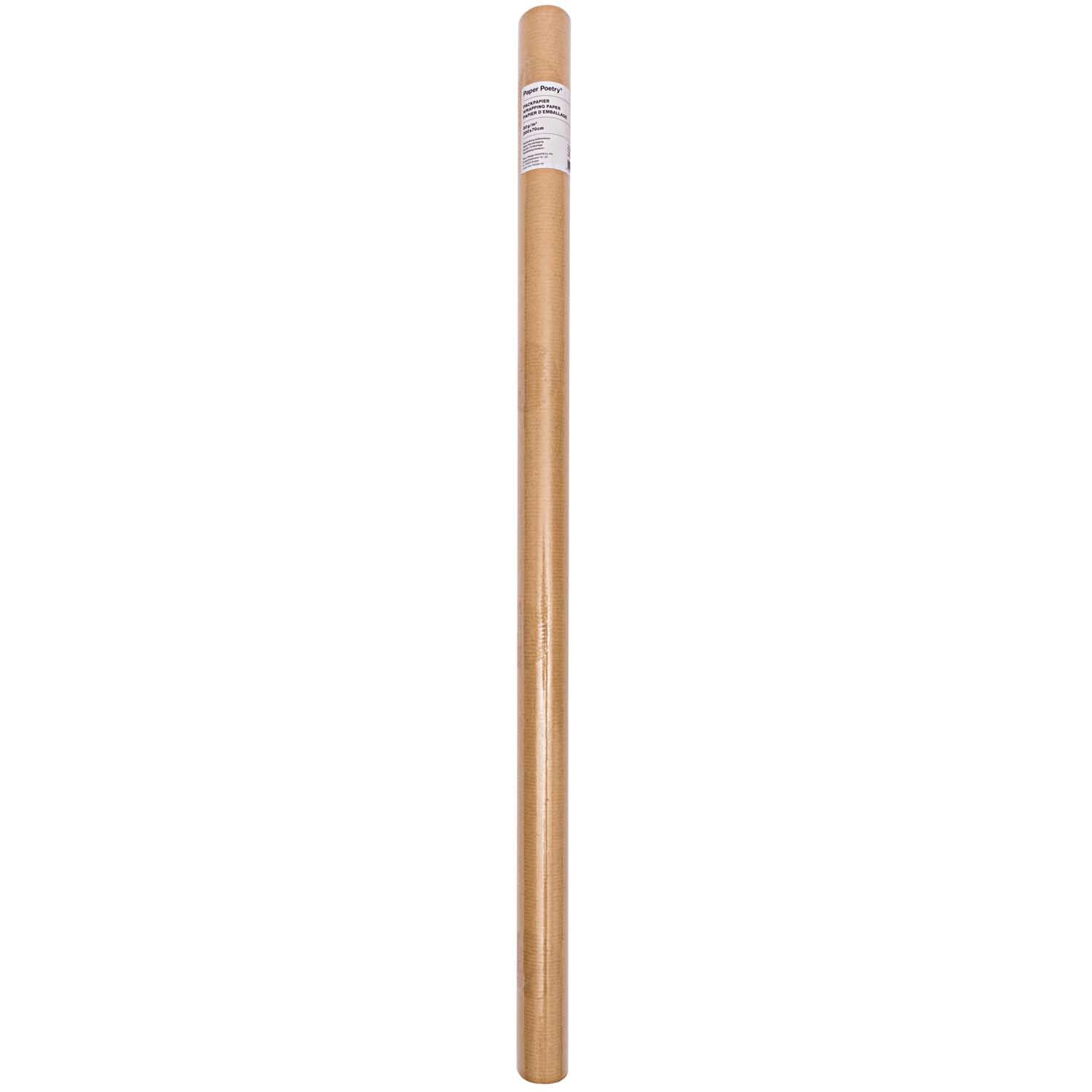 Paper Poetry Packpapier braun 70x200cm 80g/m² gerollt von Rico Design