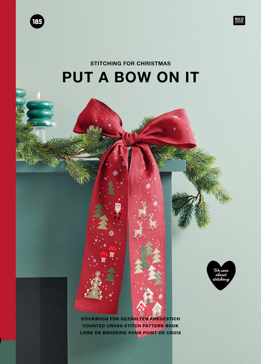 Embroidery book Put a Bow on It No. 185  from Rico Design