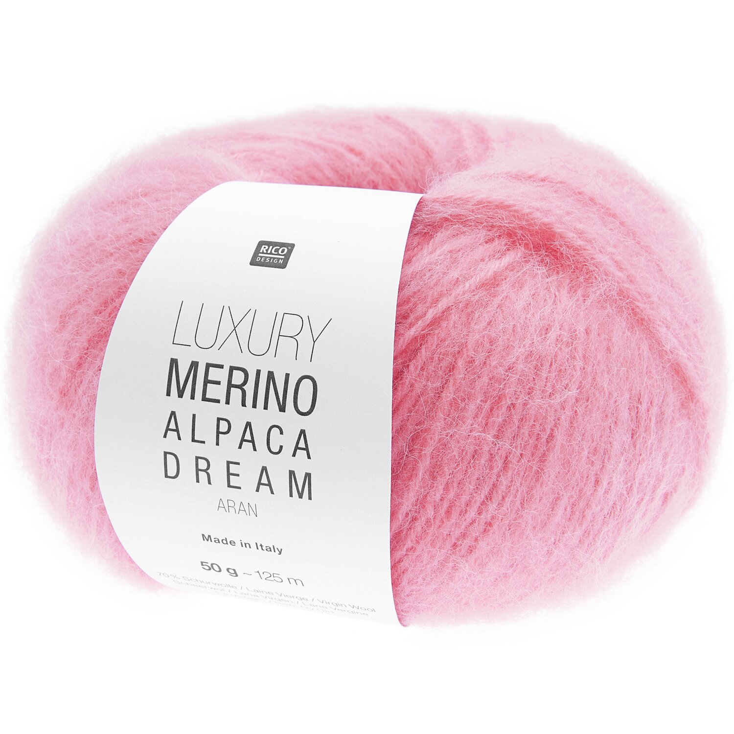 Luxe Mérinos Alpaca Dream aran 50g 125m Couleur Rose from Rico Design Luxe Mérinos Alpaca Dream aran 50g 125m Couleur Rose from Rico Design
