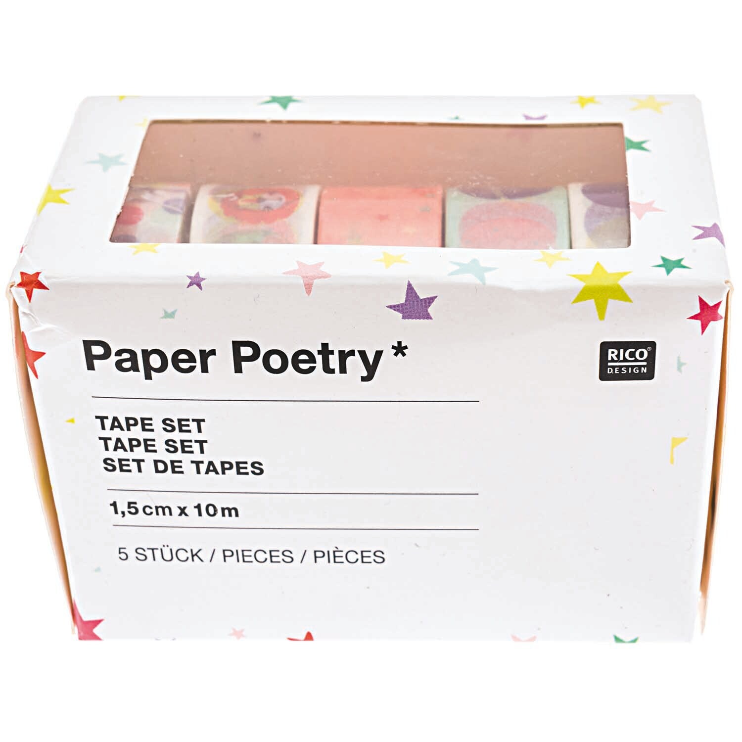 Paper Poetry Tape Set kleine Astronauten 5-teilig von Rico Design