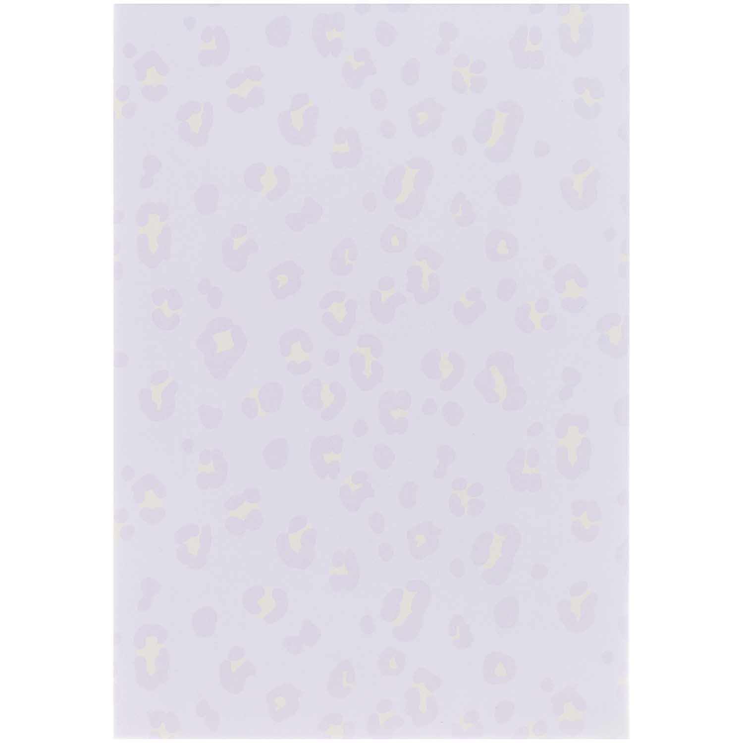 Paper Poetry Notizblock Acid Leo flieder A5 50 Blatt 100g/m² von Rico Design