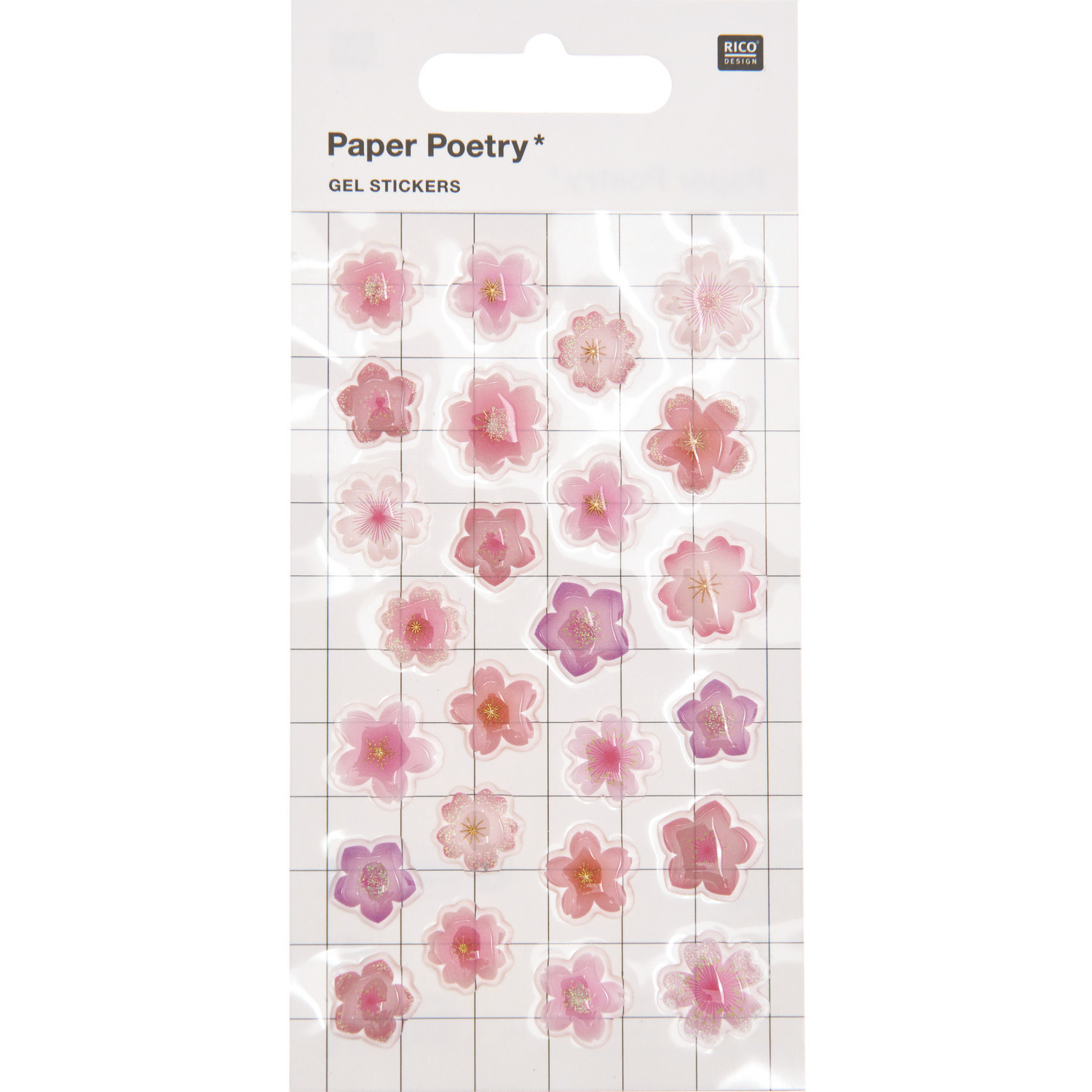 Gelsticker Kirschblüten 25 Stück von Rico Design