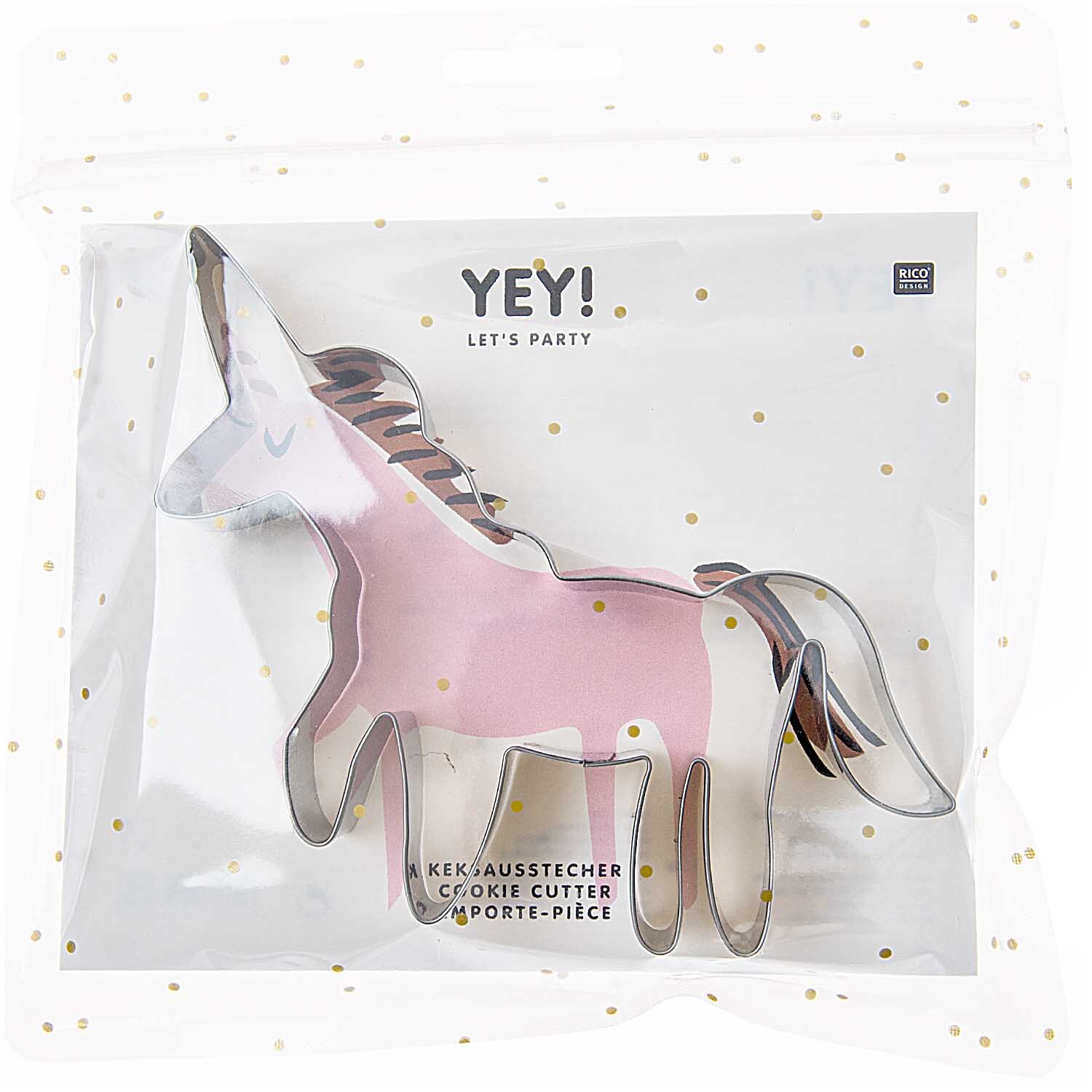 Keksausstecher Wonderland Einhorn 12,1x11,1cm von Rico Design