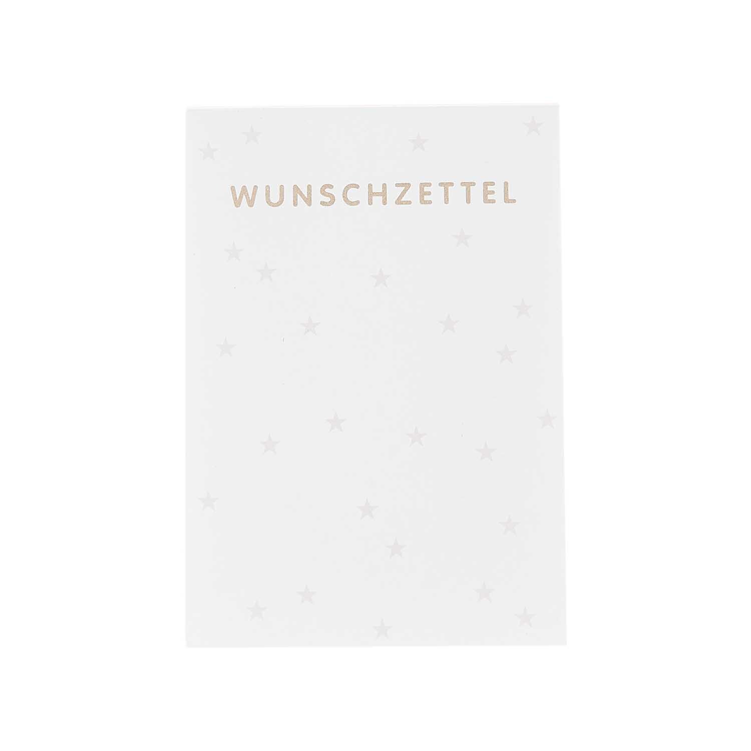 Paper Poetry Wunschzettelblock A8 25 Blatt 100g/m² von Rico Design