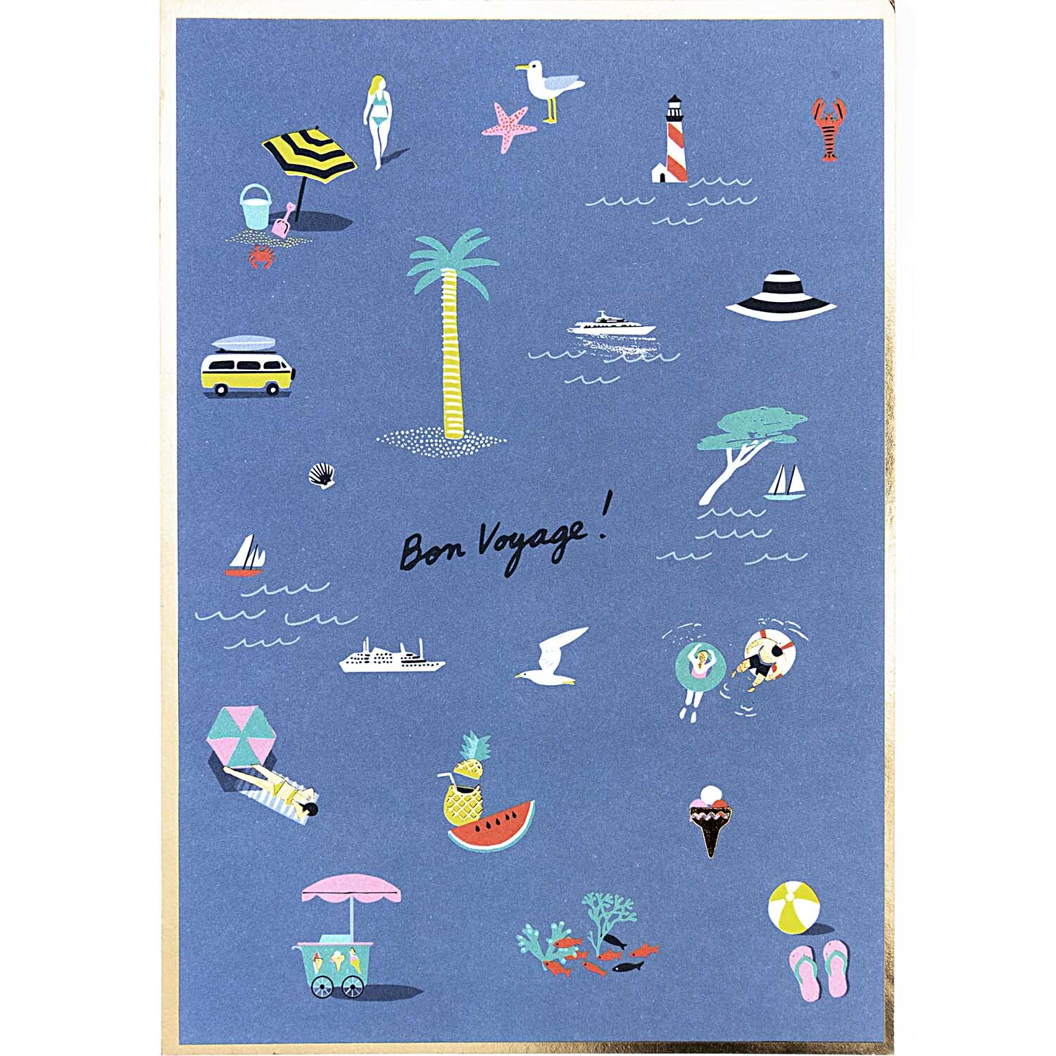 Paper Poetry Postkartenblock Maritim 12 Stück von Rico Design Paper Poetry Postkartenblock Maritim mit maritimen Motiven wie Palmen, Strand und Meer auf blauem Hintergrund. Ideal für kreative Grüße.