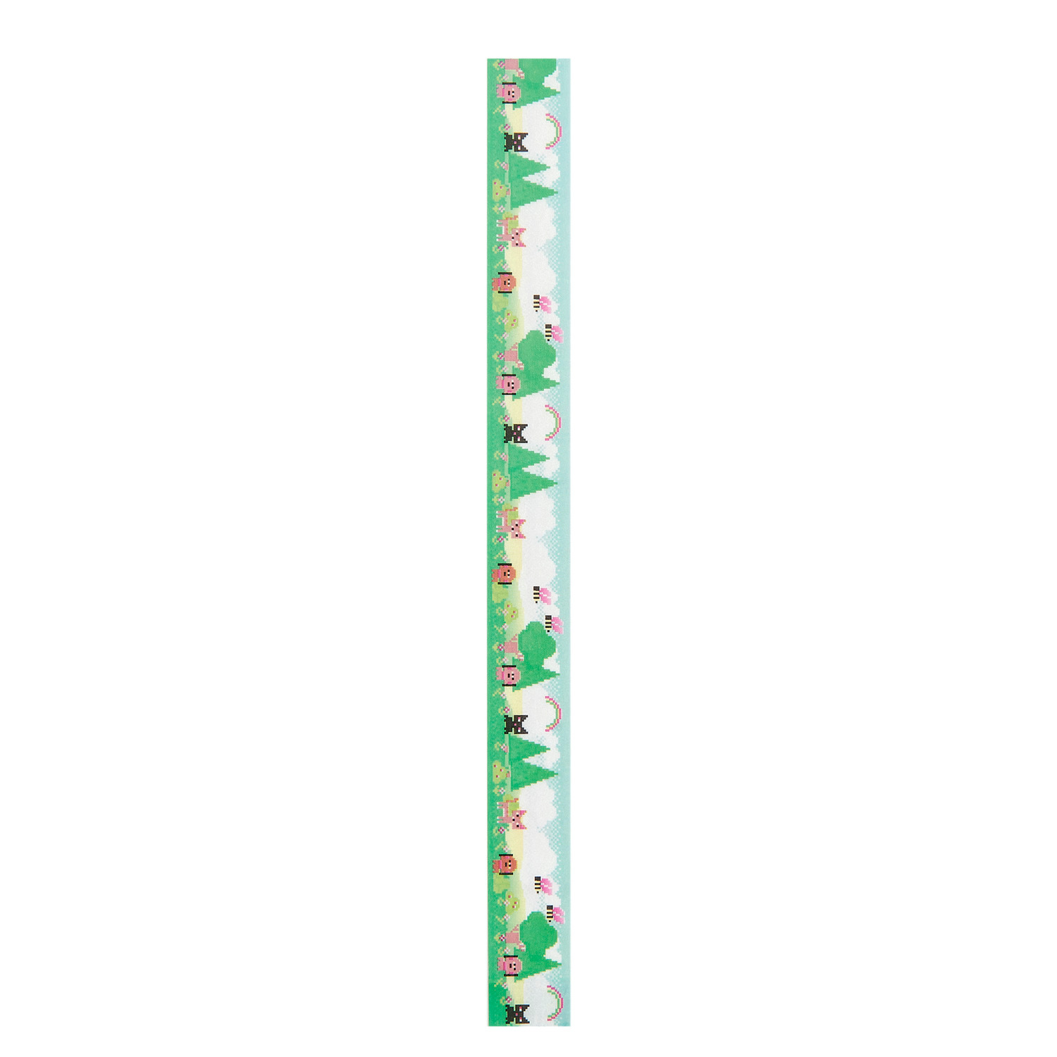 Paper Poetry Tape Landscape grün 2cmx10m von Rico Design Paper Poetry Tape Landscape grün mit Landschaftsmotiv, 2cm x 10m, ideal für kreative Projekte.