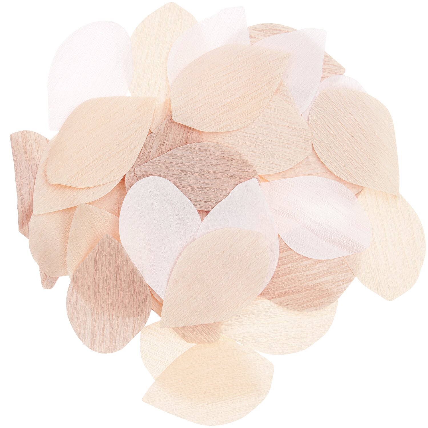 Krepp-Konfetti Rosenblätter groß 20g Farbe Rosa von Rico Design Krepp-Konfetti Rosenblätter groß: Zarte Blütenblätter in Rosa, ideal für Dekorationen, 20g.