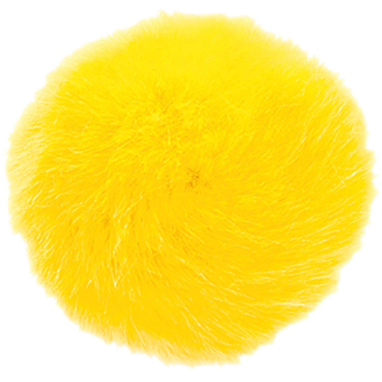 Faux fur bobble 10cm
