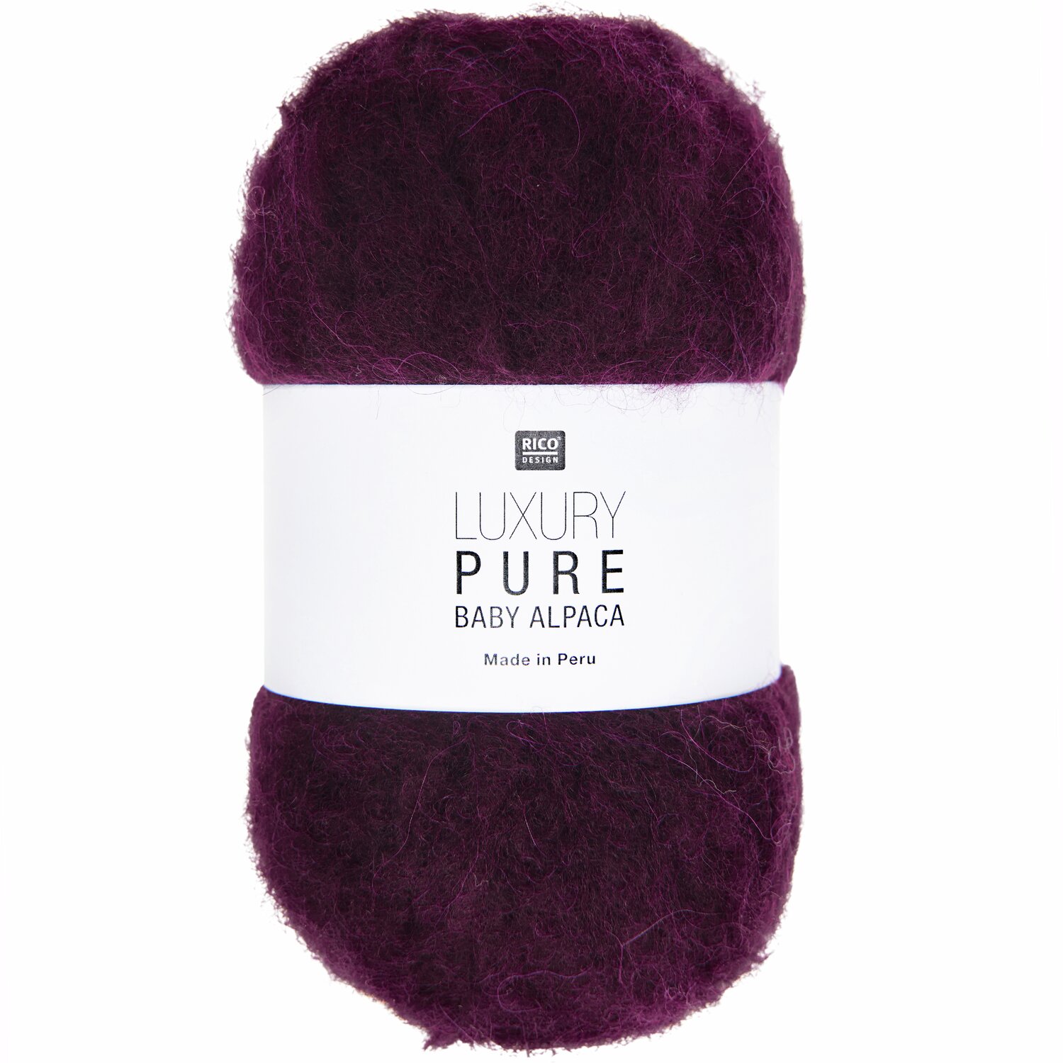 Luxe Pure Baby Alpaca 50g 150m Couleur Bordeaux from Rico Design Luxe Pure Baby Alpaca 50g 150m Couleur Bordeaux from Rico Design