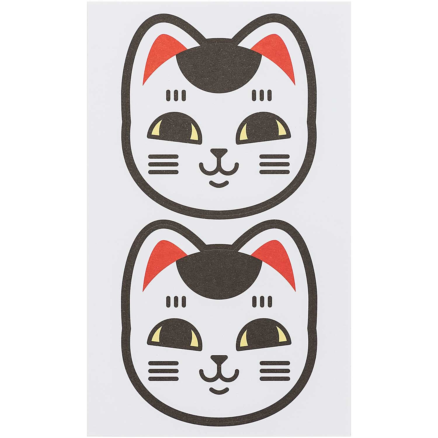 Paper Poetry Sticker Jardin Japonais Winkekatzen 22 Stück von Rico Design Paper Poetry Sticker Jardin Japonais Winkekatzen, 22 Stück, zeigen lächelnde Katzenköpfe.