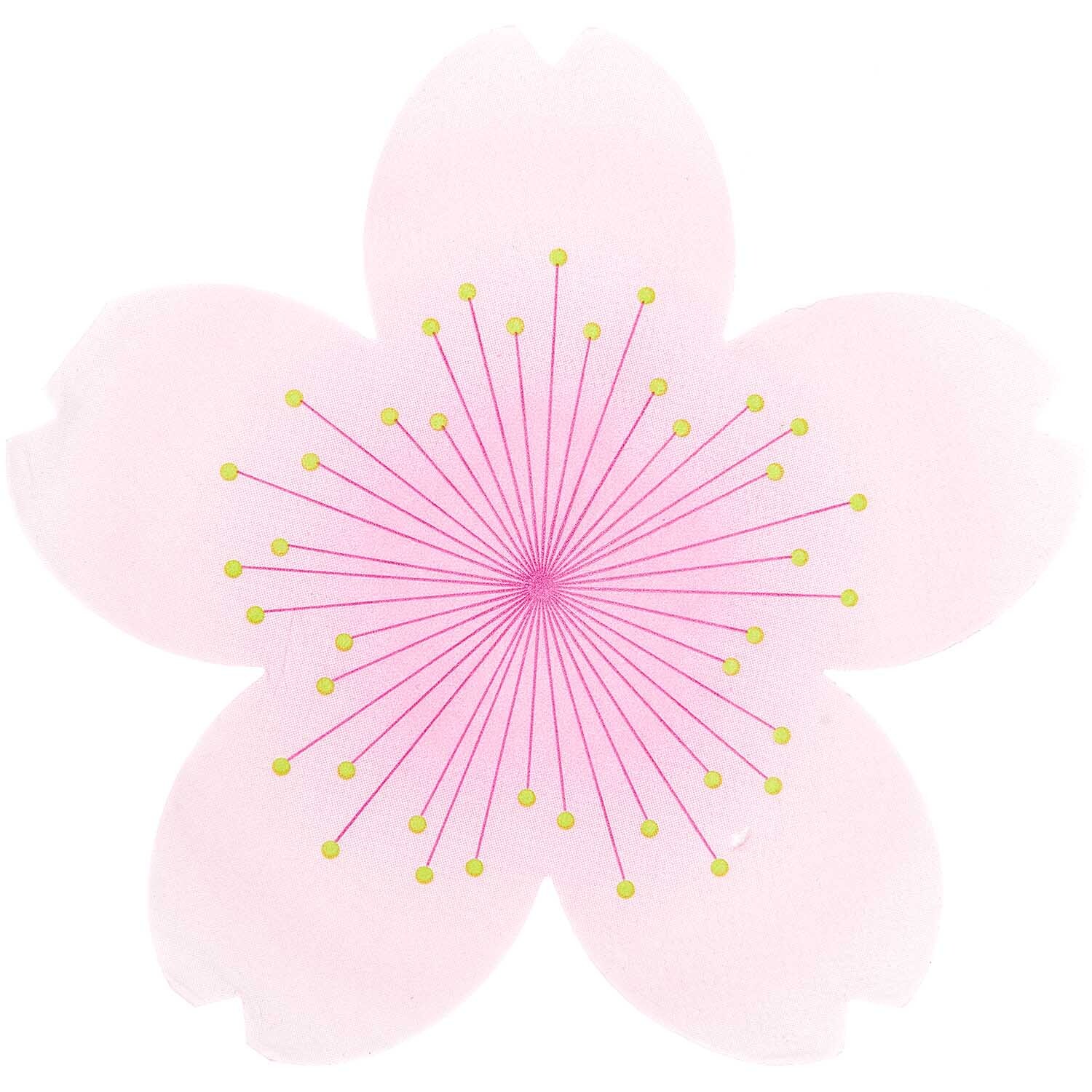 Servietten Kirschblüte 33x33cm 20 Stück: Rosa Kirschblüten-Design von Rico Design, ideal für Frühlingsdekorationen.